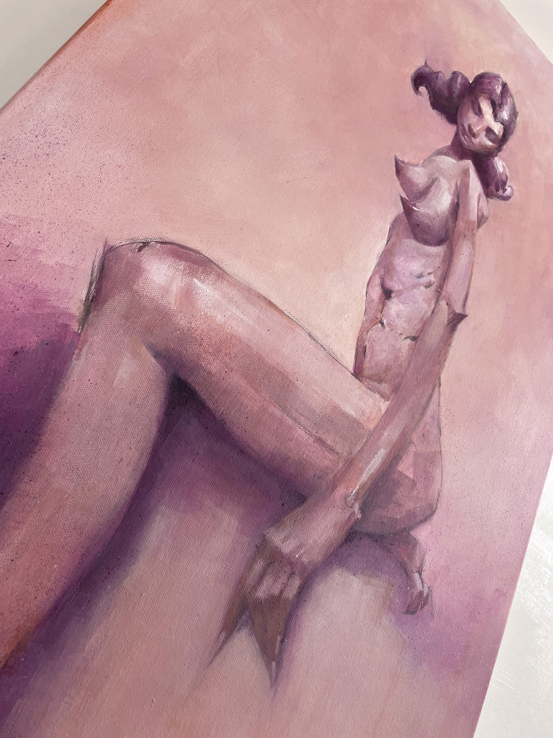 Figure in Pink by Ruby Roth
