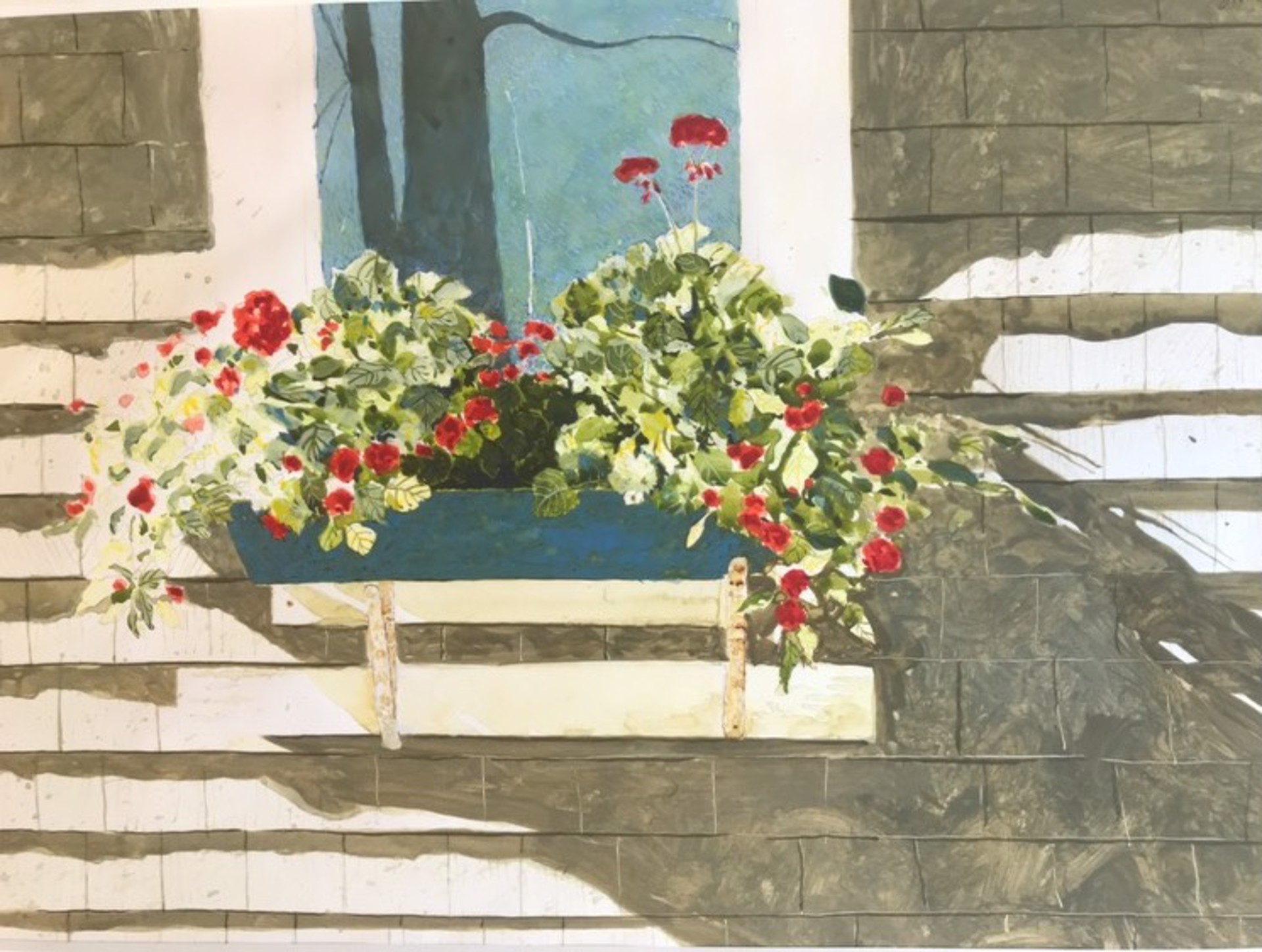 Flower Box Shadows by Gary Akers