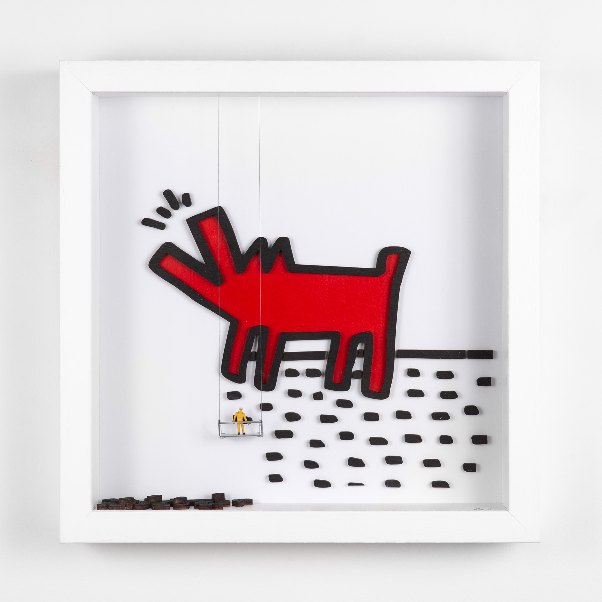 Under Construction - Haring Red by Roy's People