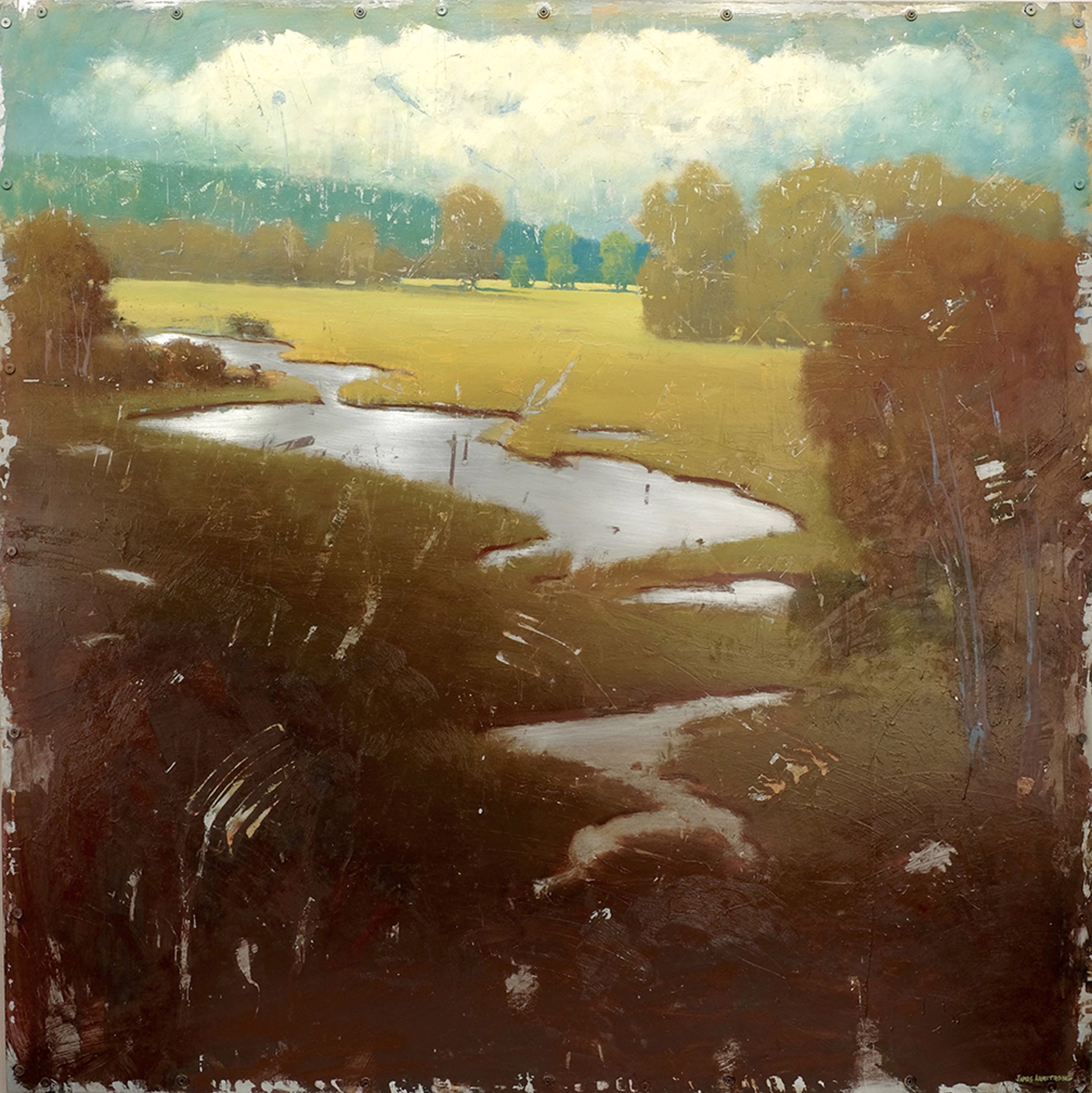 Stream side by James Armstrong