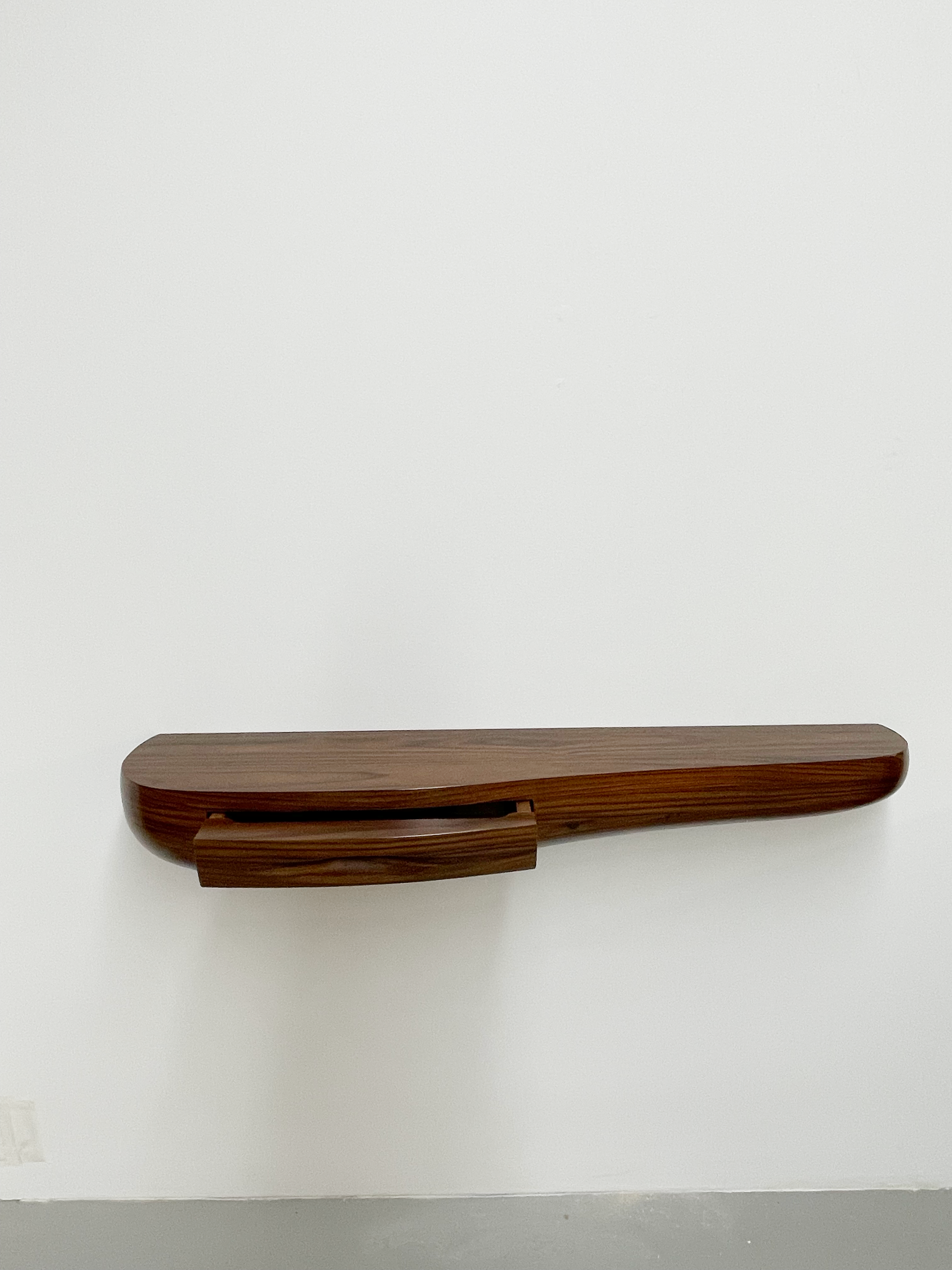 Console in Mahogany "Carnac" by Jacques Jarrige