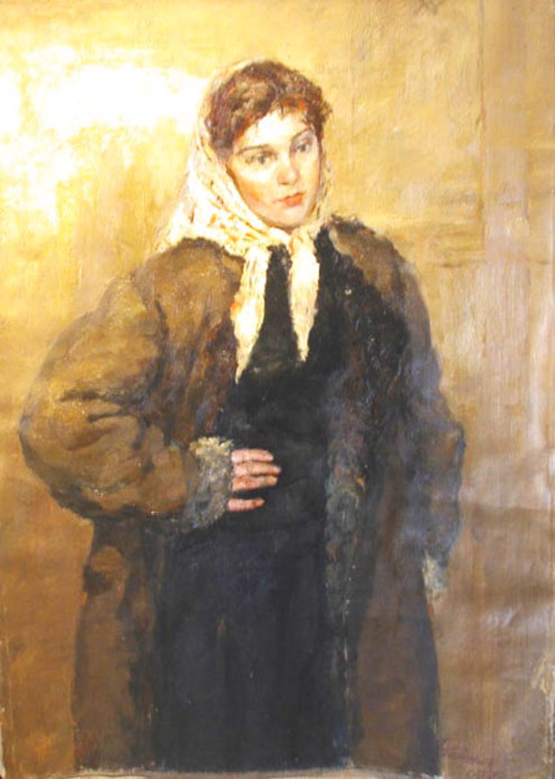 Woman from Siberia by Leonid Vaishlya