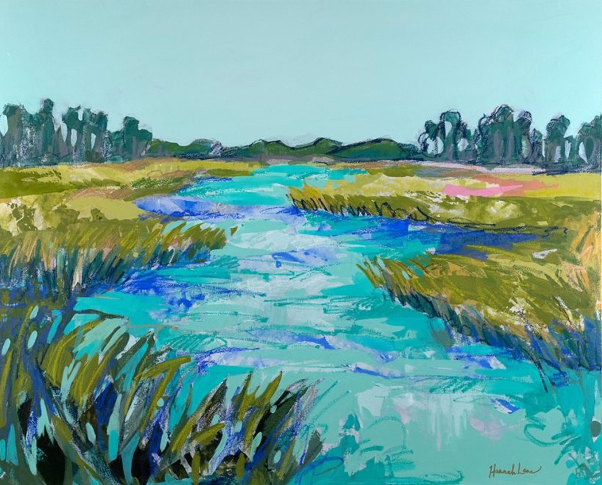 Marsh Land by Hannah Lane
