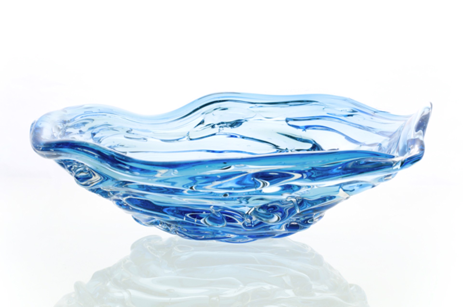 Blue Water Bowl by Cal Breed