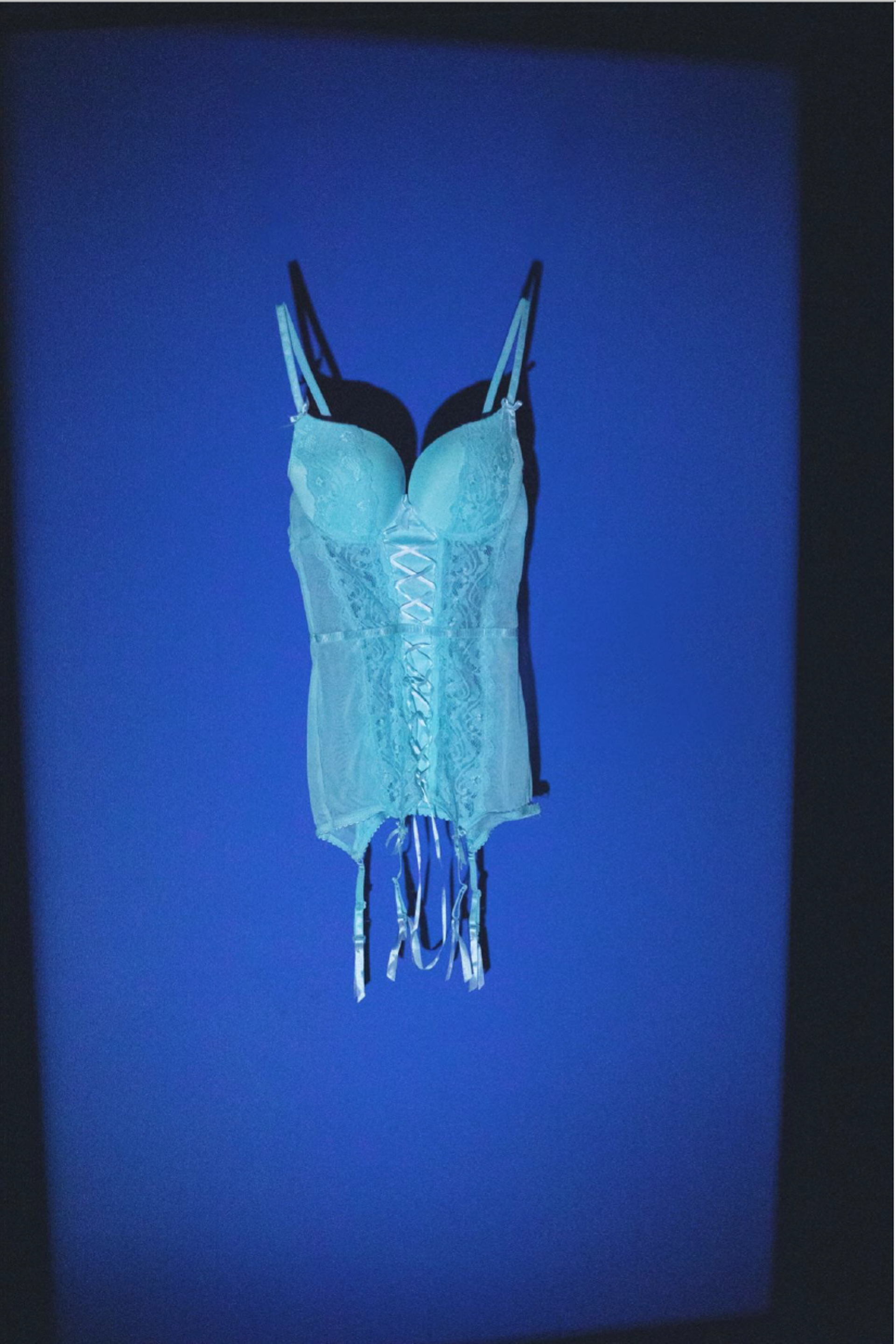 999 Baby Blue Lingerie Without a Body by Mooch