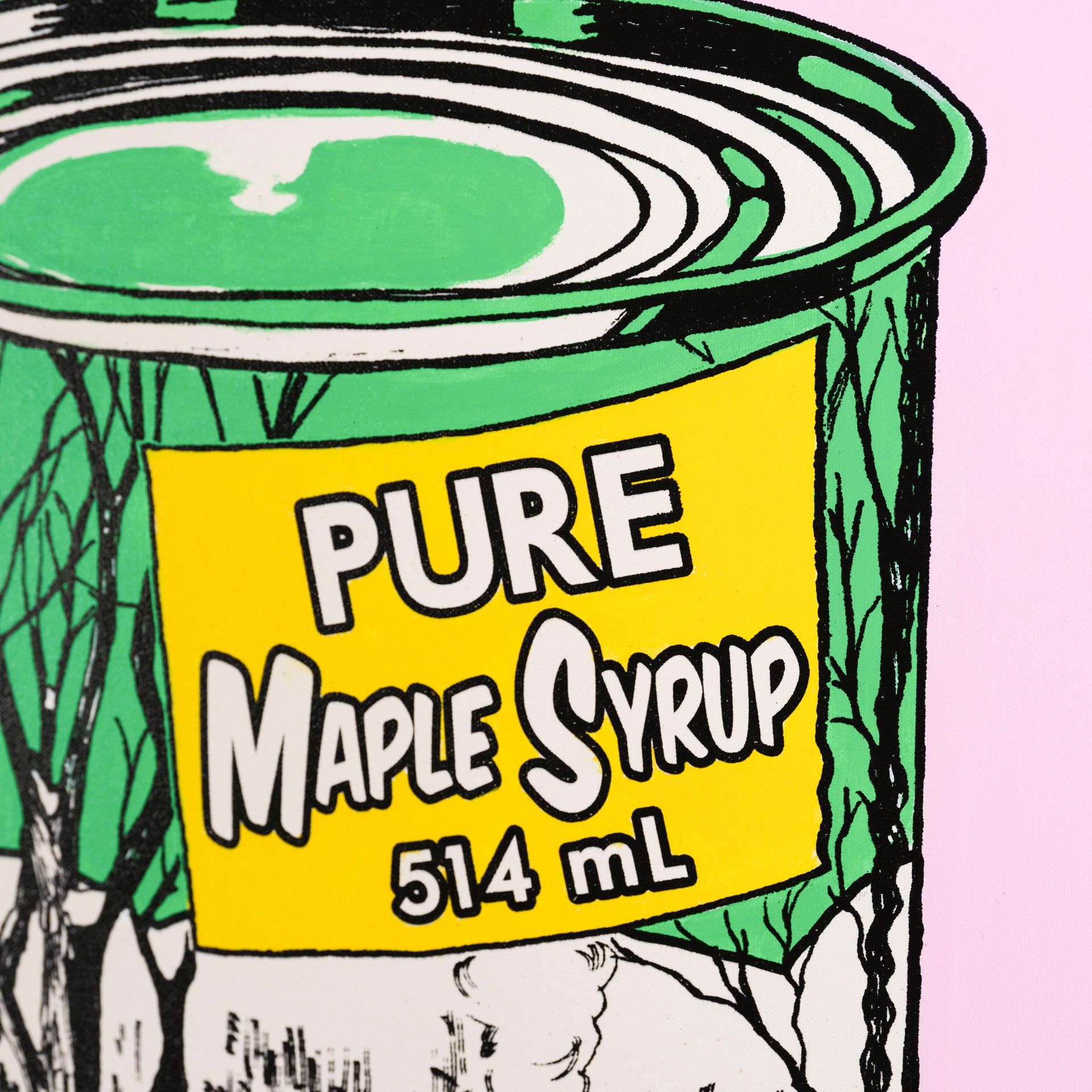 Maple Syrup (Pink/Green) by Whatisadam