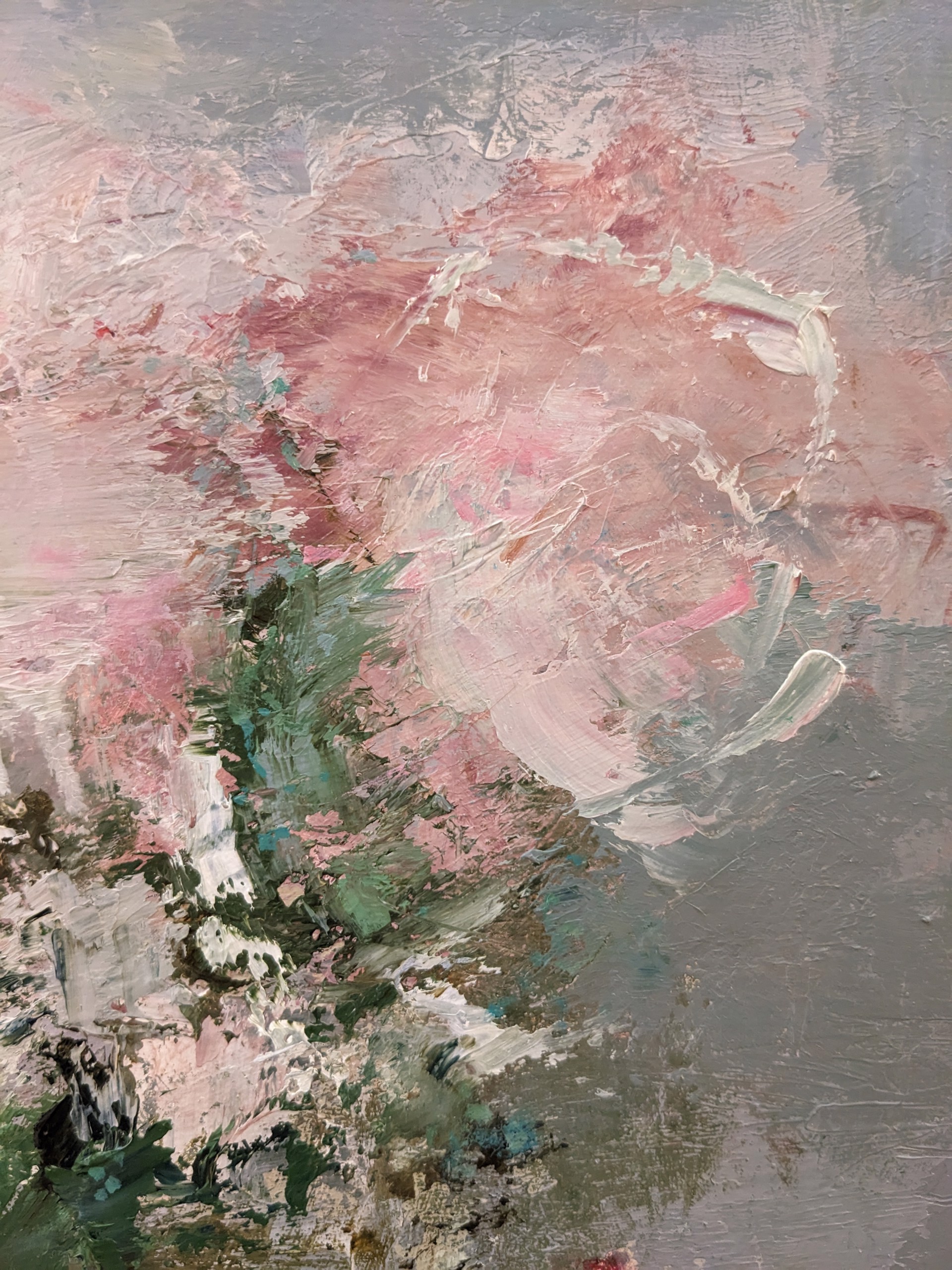 Blossoms adjust their tumbled head by France Jodoin