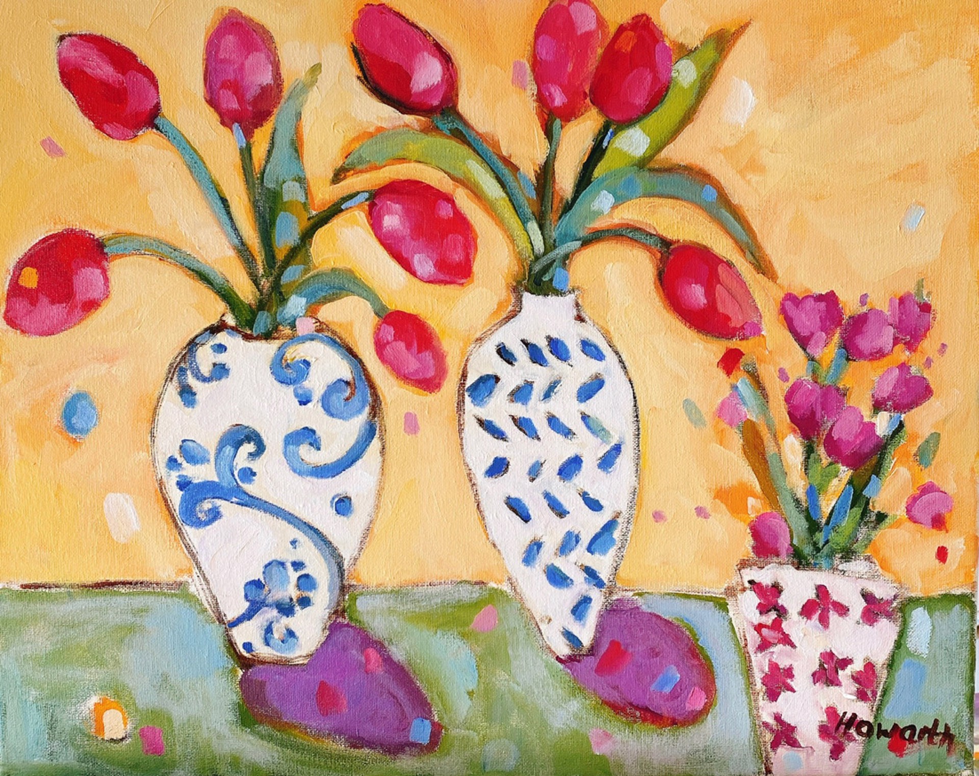 Three Vases by Katrina Howarth