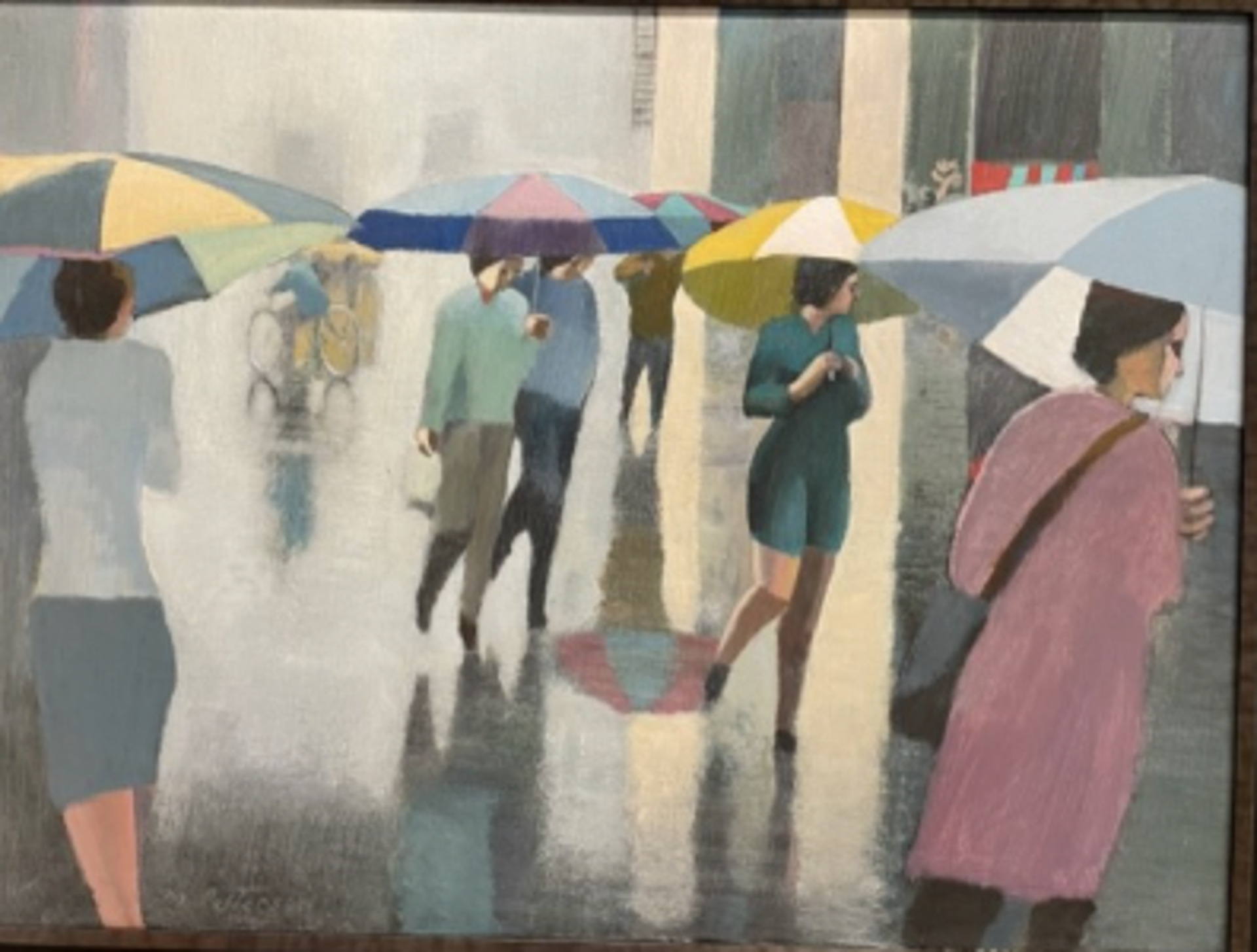 West Village Rain by Michael Patterson