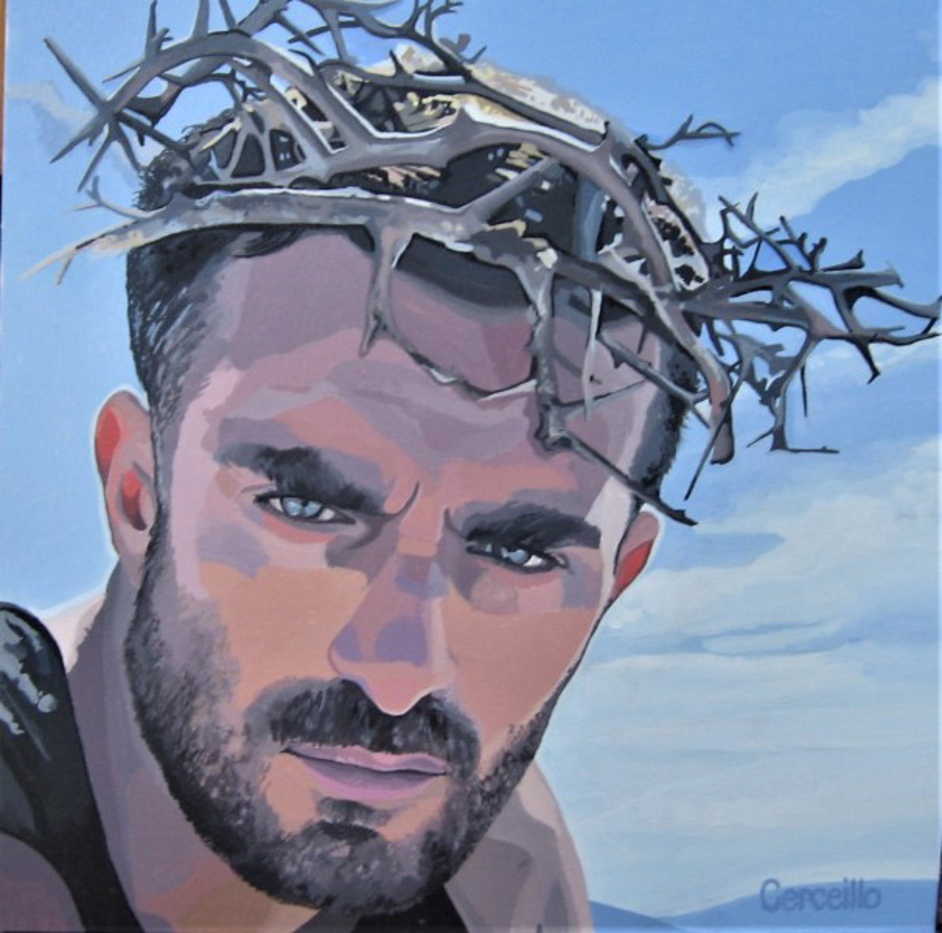 Beach Jesus by Stephen Cerceillo