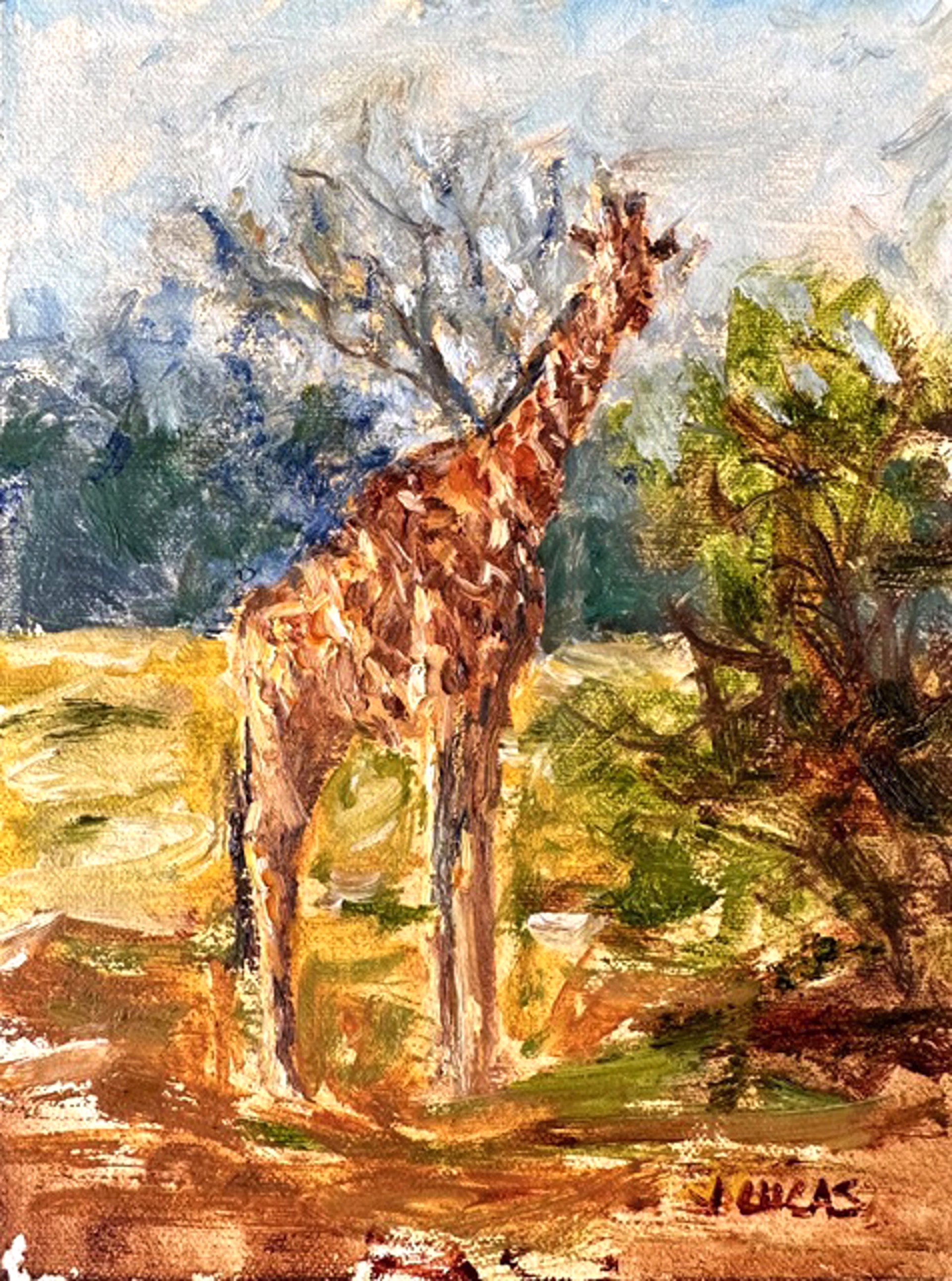 Giraffe by Janet Lucas Beck