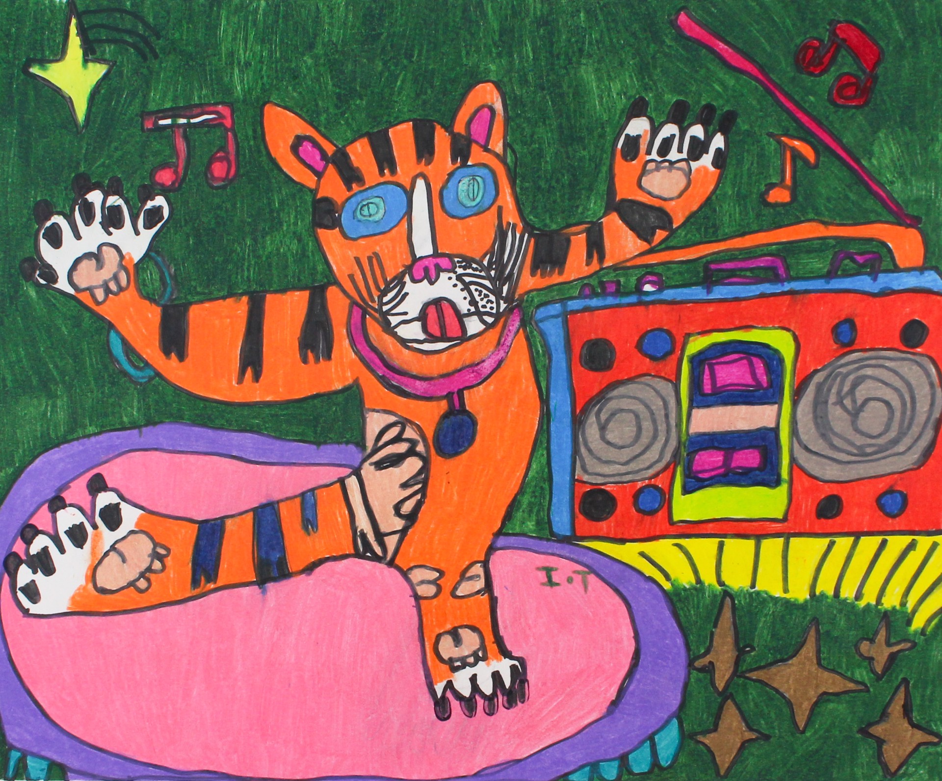 My Dancing Tiger by Imani Turner
