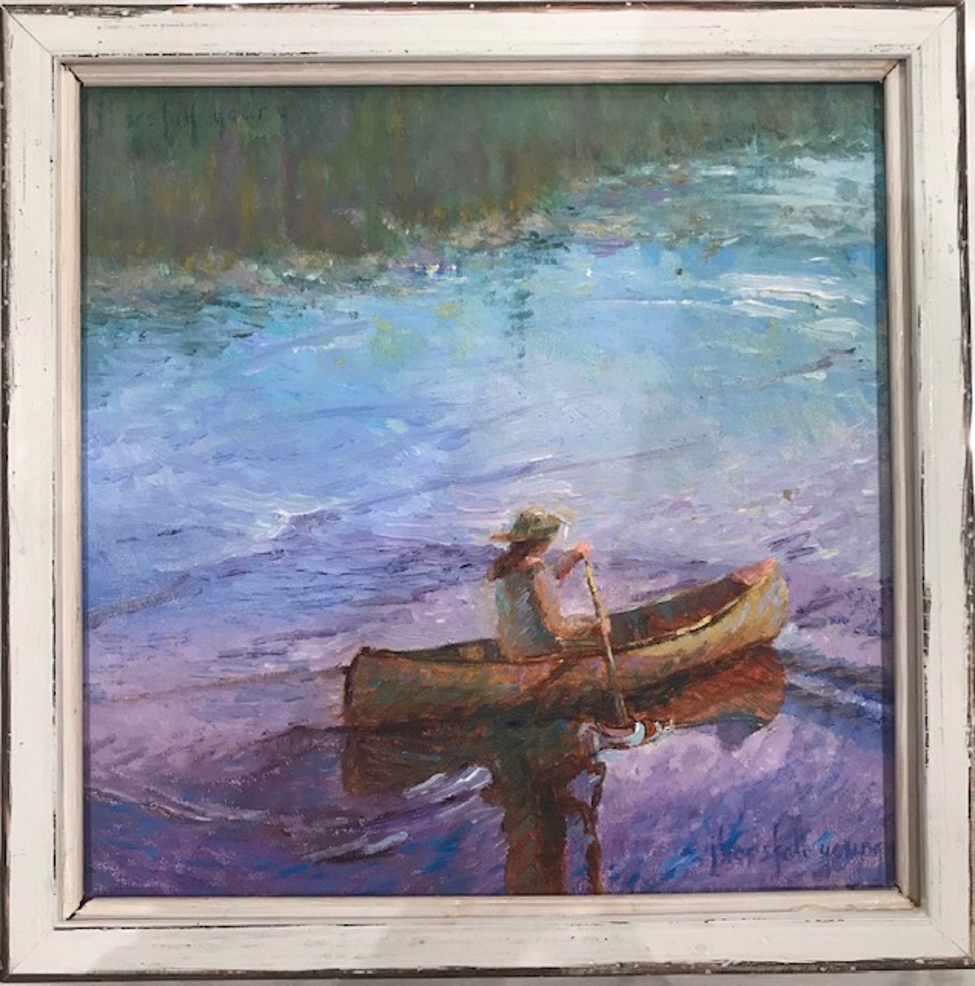 Girl in a Canoe (G232) by Joan Horsfall Young