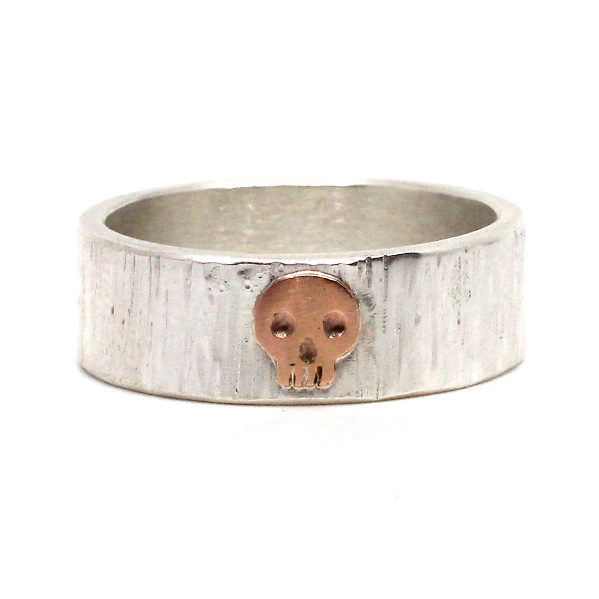 Single Skull Ring (Size 8.75) by Susan Elnora