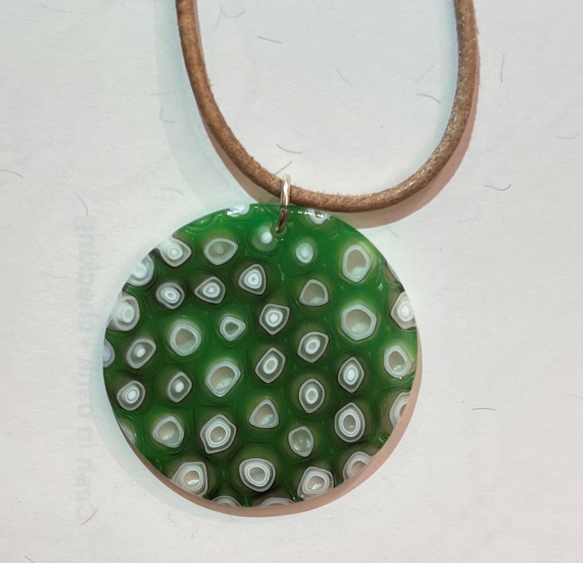 Murrini Round Necklace by Chris Cox