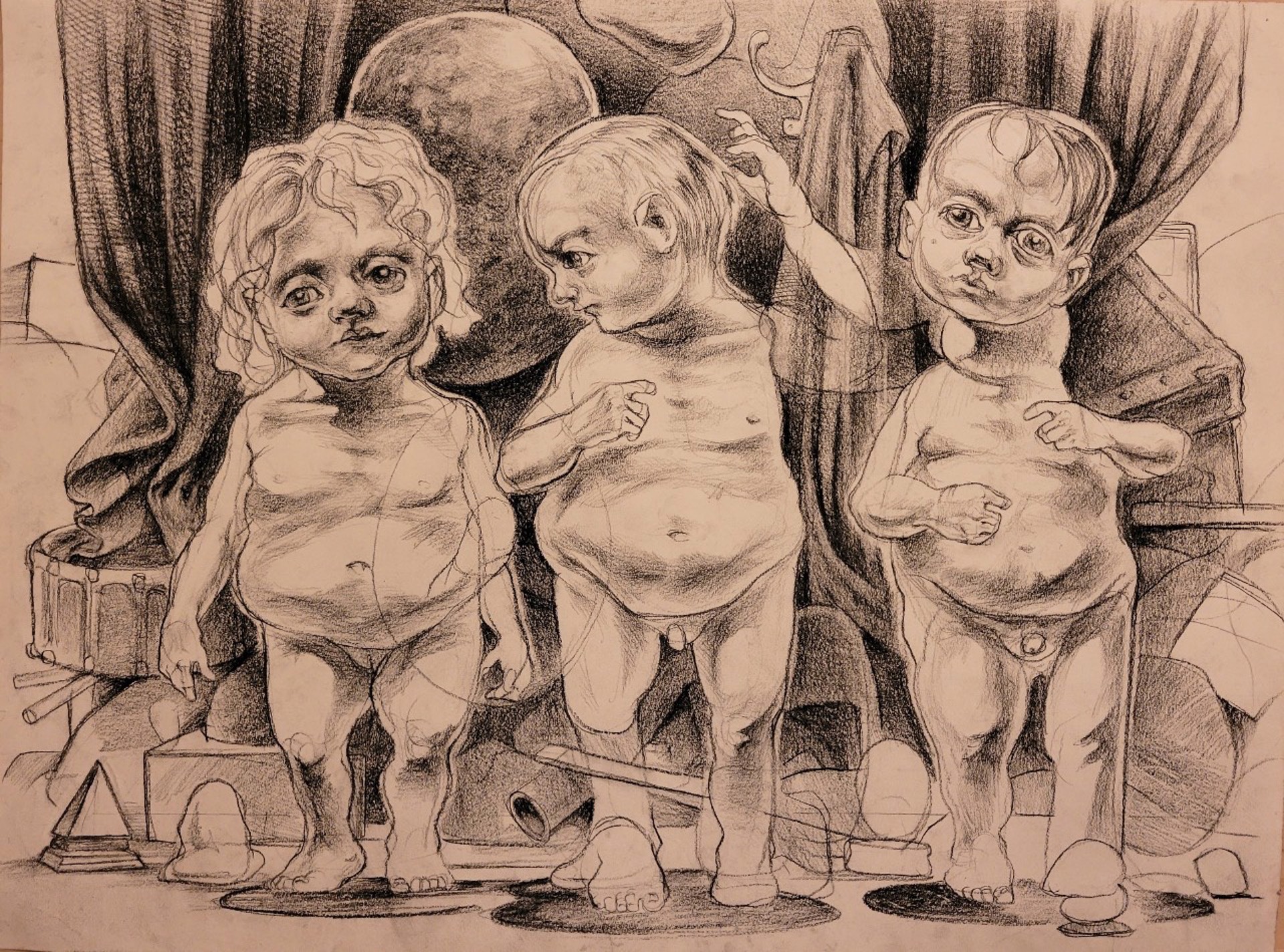 Creepy German Infants 3 by Sam Vaughan
