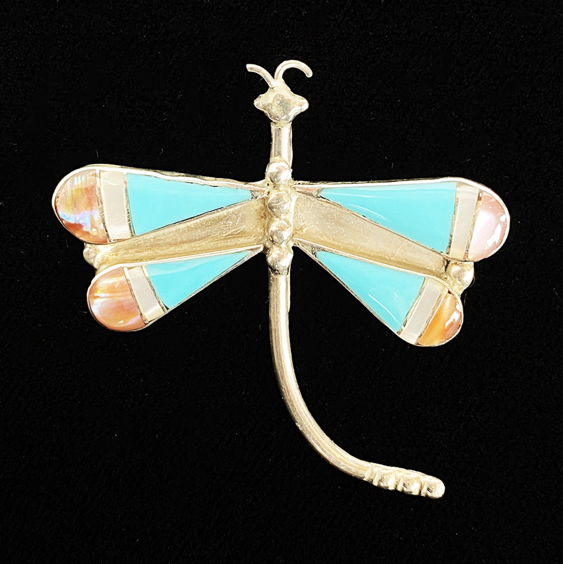 Dragonfly Pendant /Pin by Artist Unknown