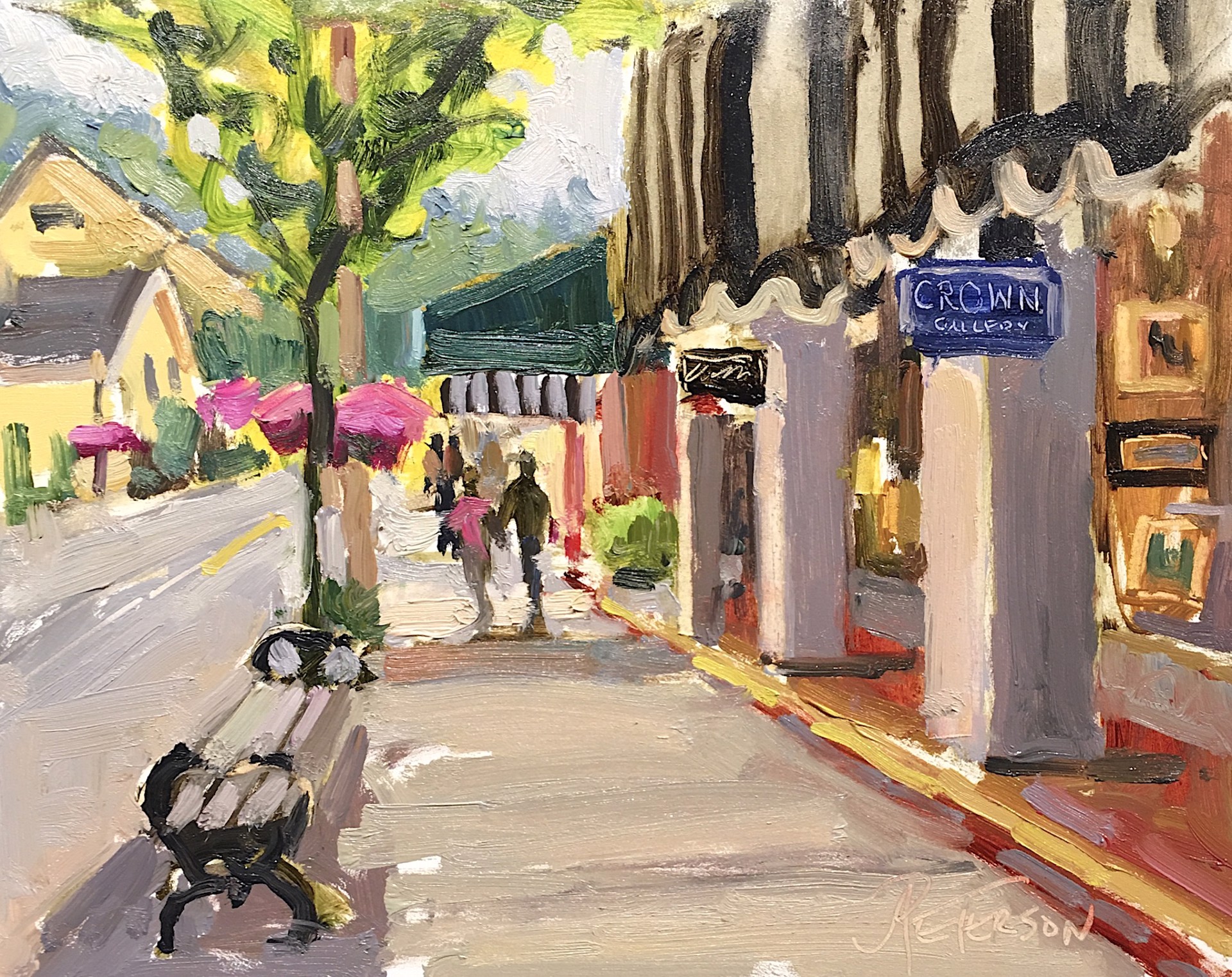 Morning on Main Street by Amy R. Peterson