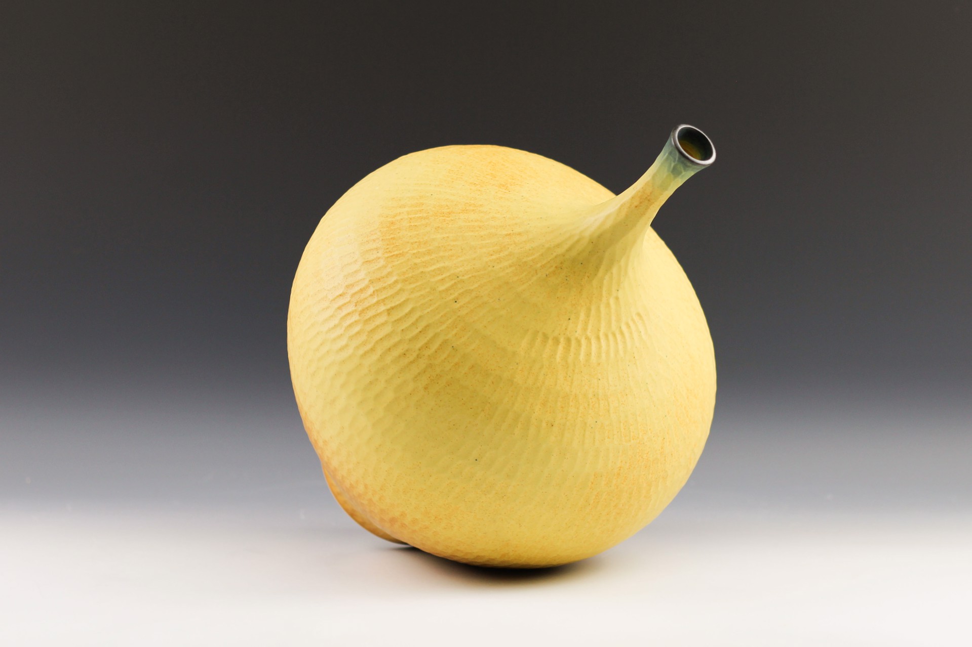 Large Yellow Vase by Paul Jeselskis