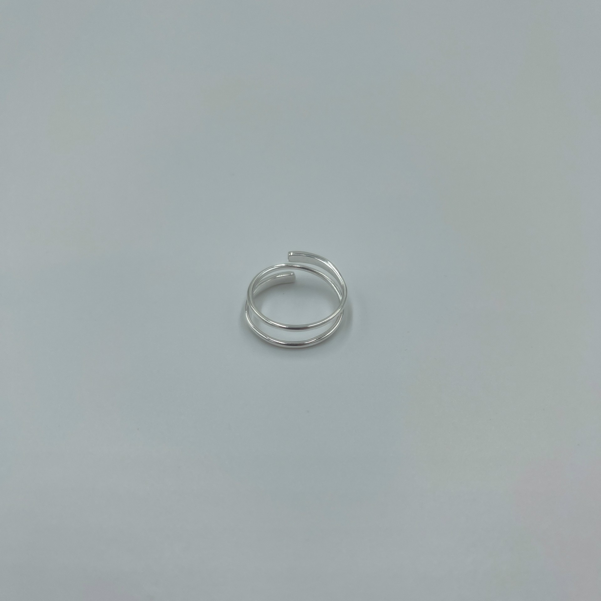 Silver Wrap-Around Ring by Bambu
