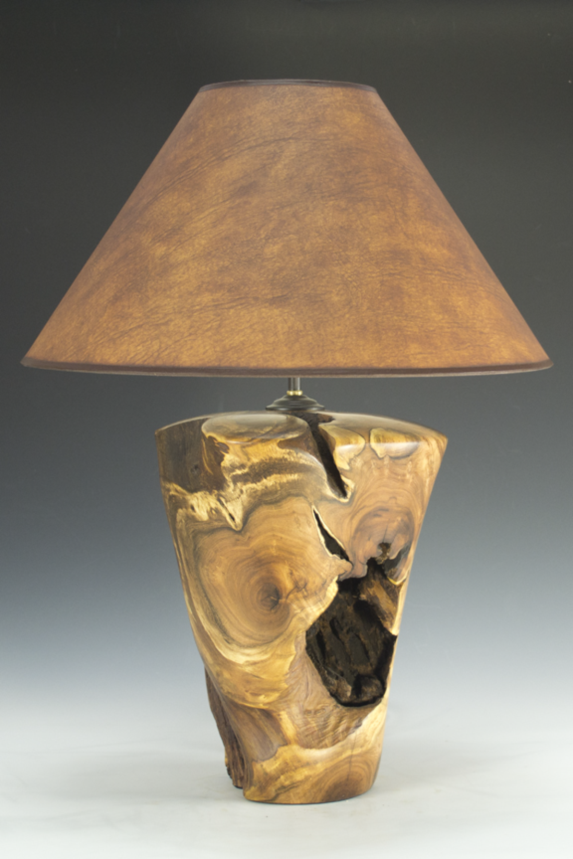 Medium Mesquite Lamp by Chris Eggers