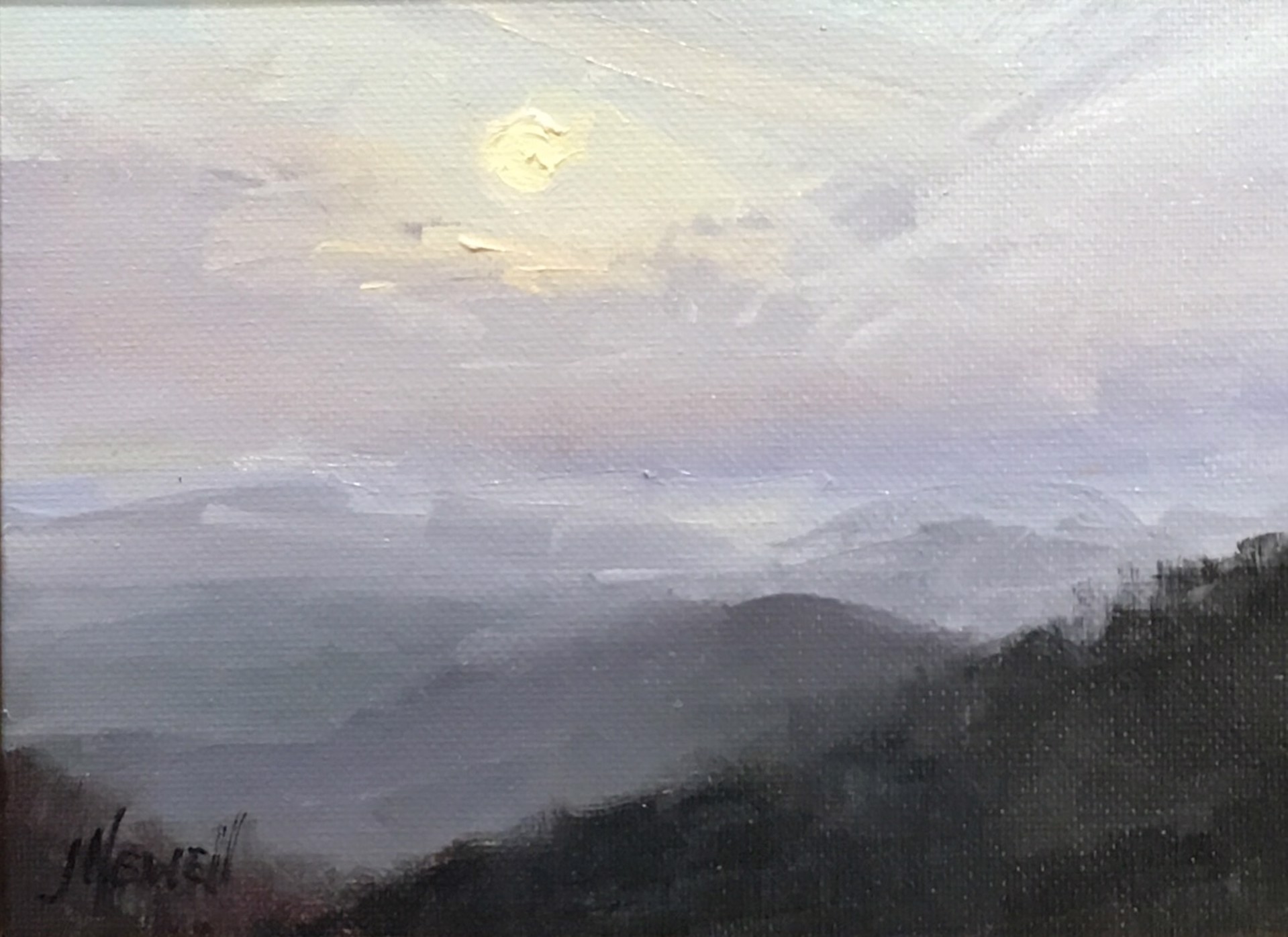 Mountain Moonlight by Jacki Newell