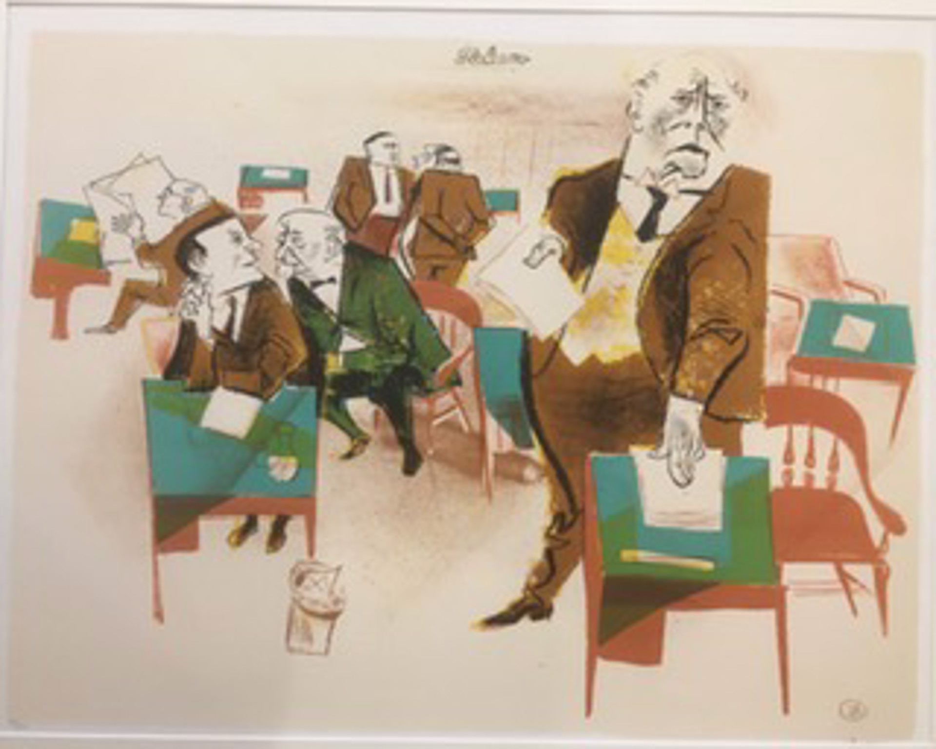 The Senate Series by William Gropper