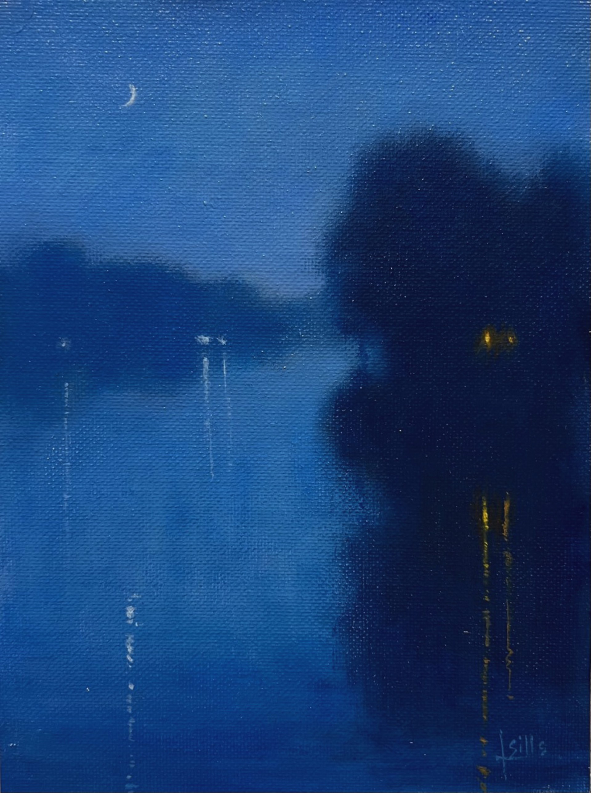 Night Time Reflections by John Brandon Sills