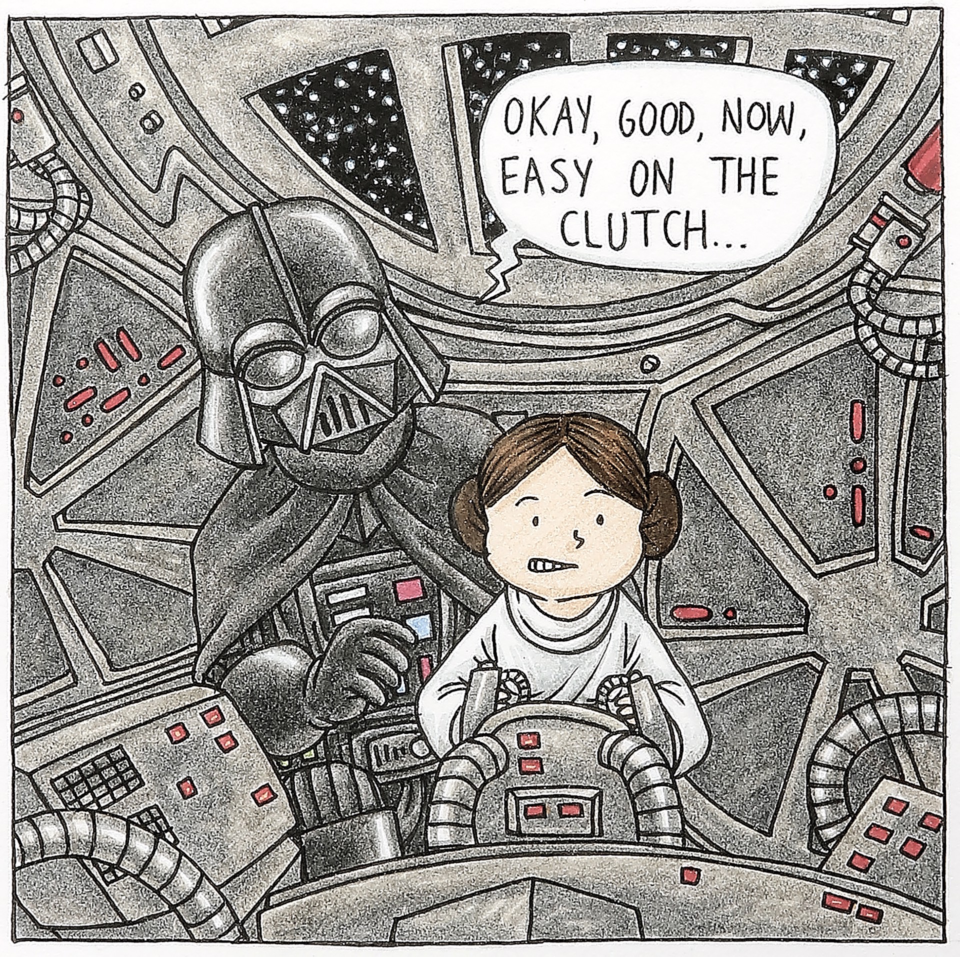 Vader’s Little Princess, Page #14 by Jeffrey Brown