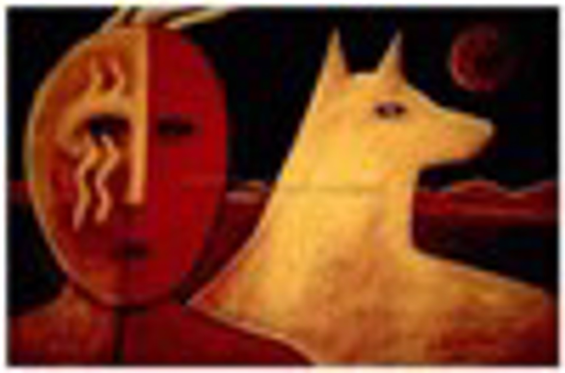 When We Were Warriors - Large Canvas $3500 by Carole LaRoche