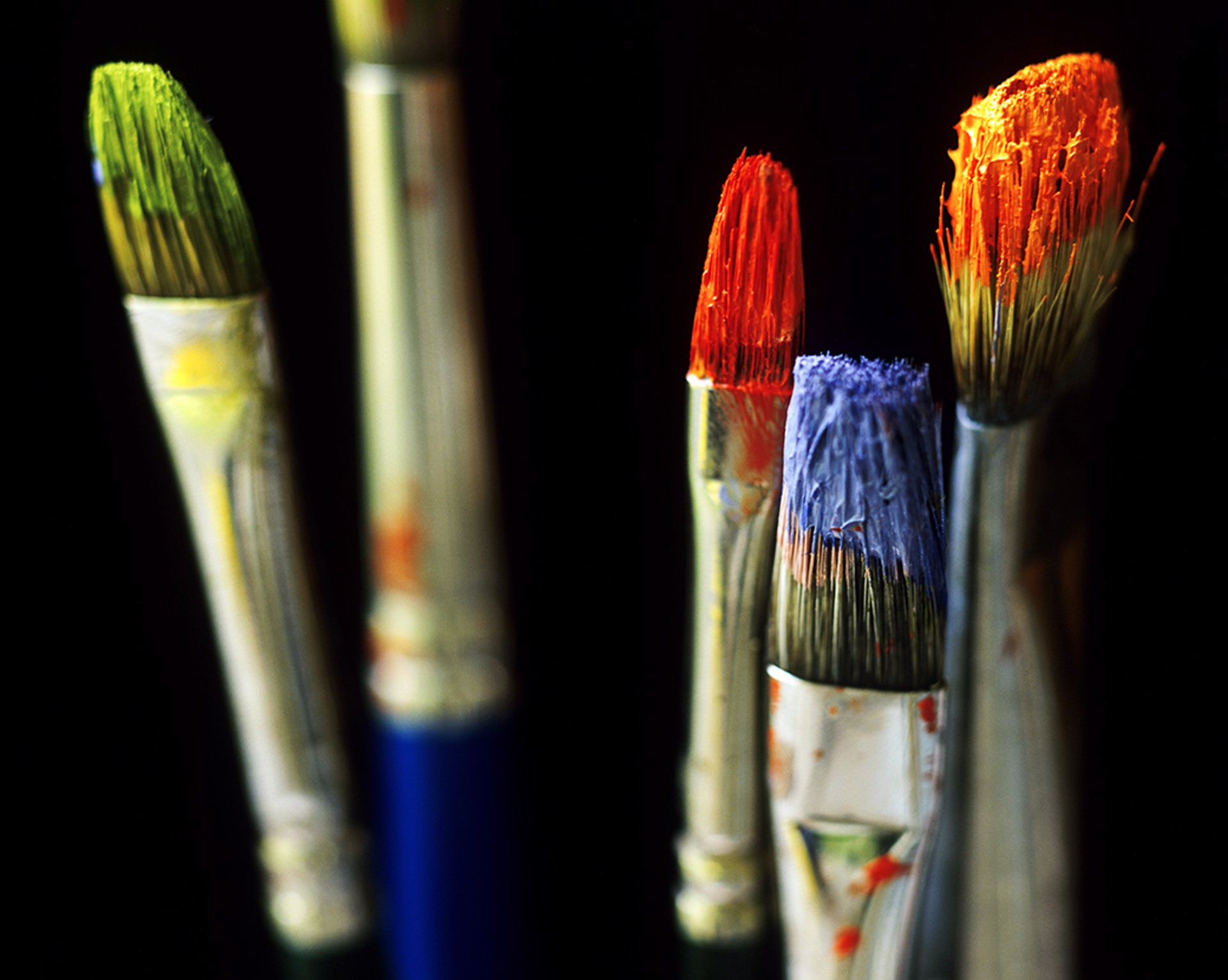 Brushes & Paint, Jeanne Staples Studio, Edgartown by Alison Shaw - Artist Studios
