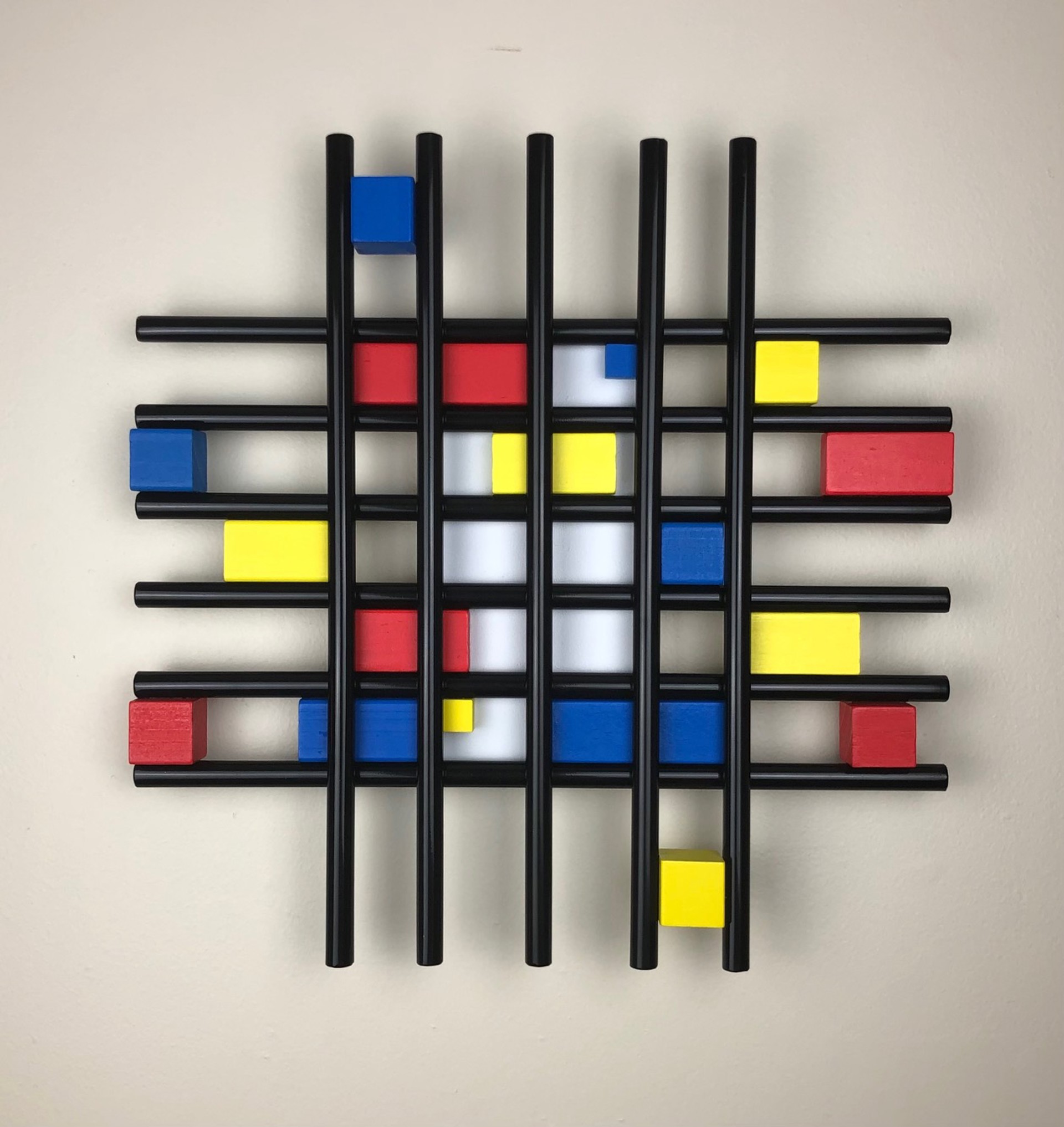 Grid Mondrian by Joel Reines
