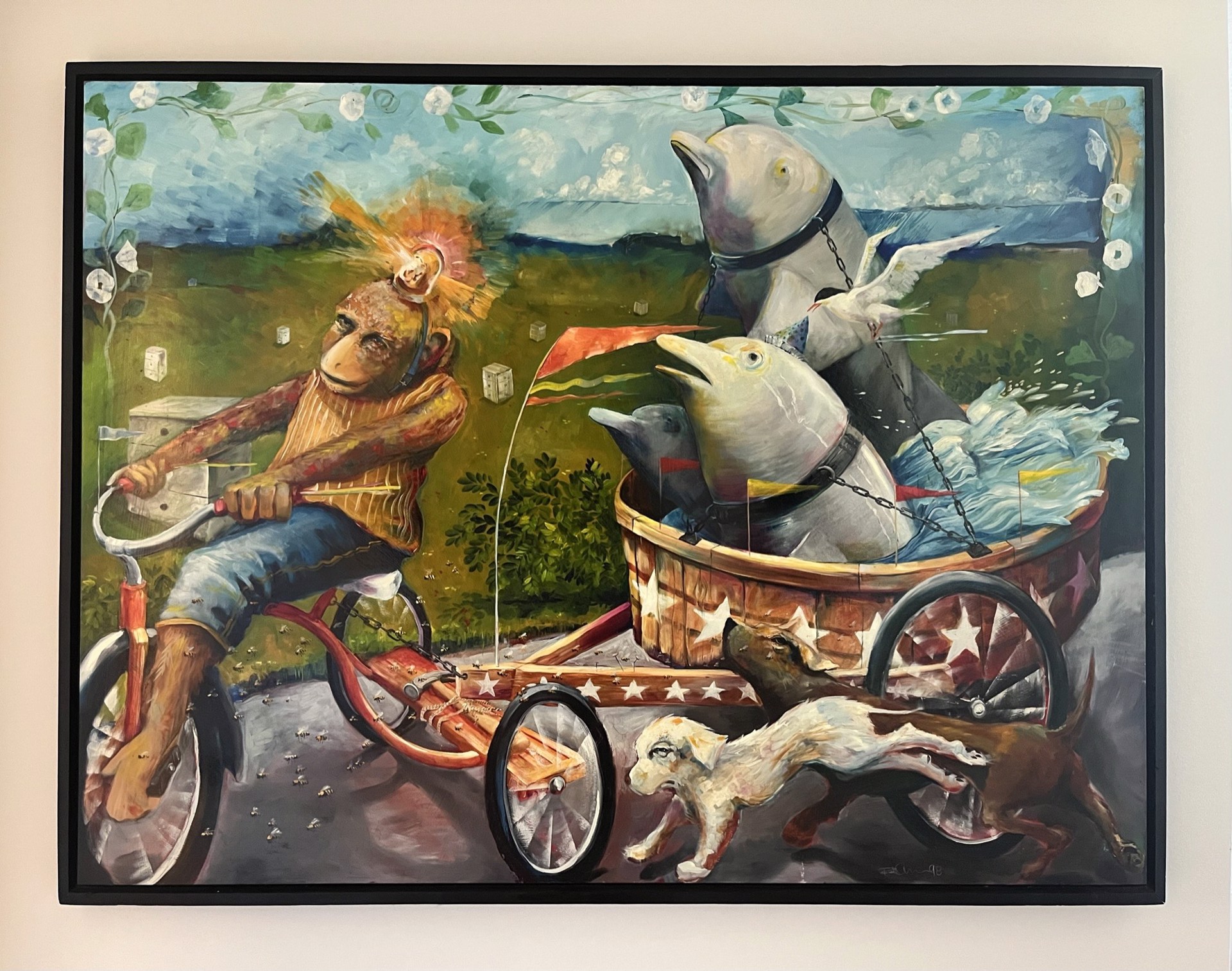 "Everything Good Needs Replacing" by Robert Anderson circa 1998 by Art One Resale Inventory