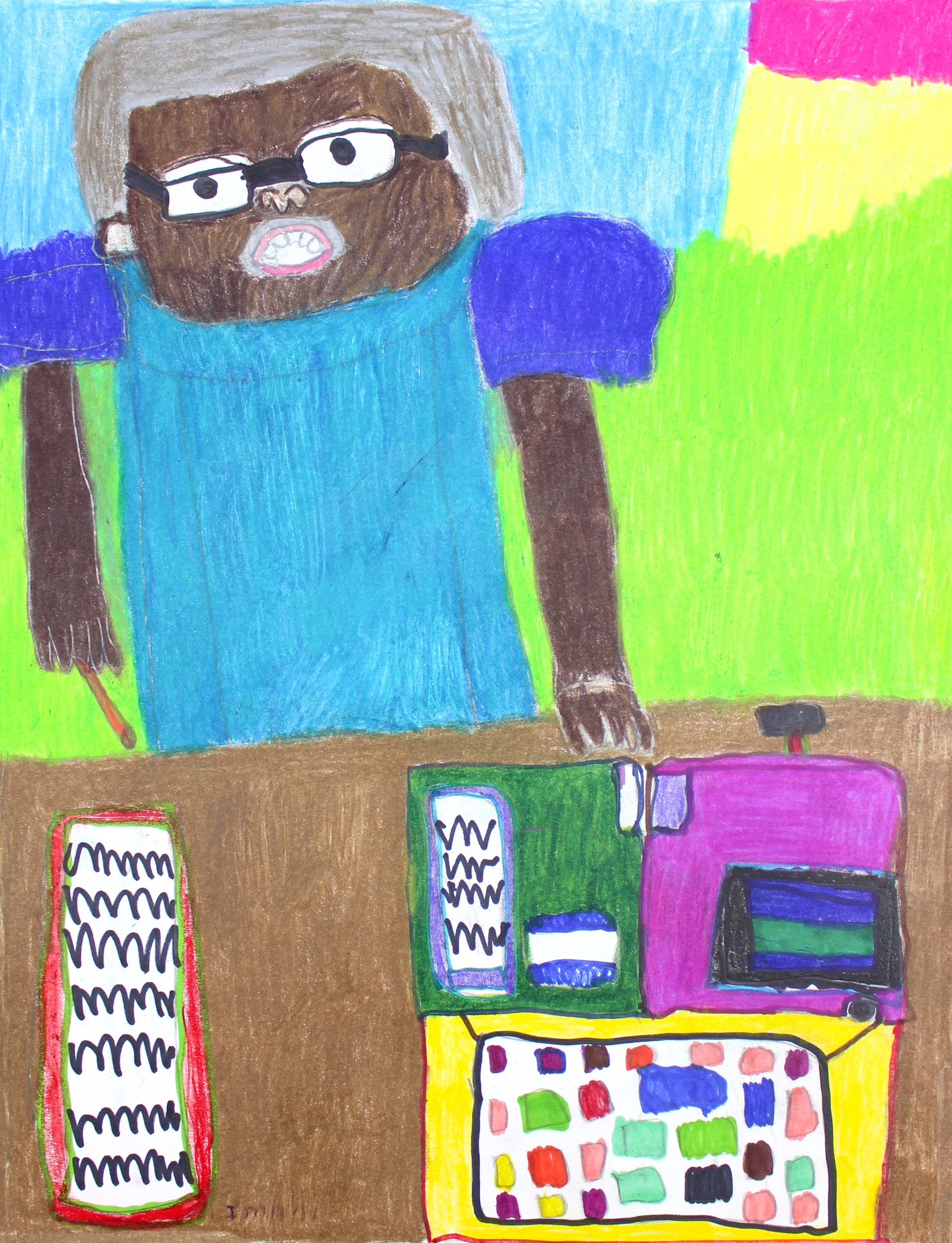 Carl the Cashier by Imani Turner