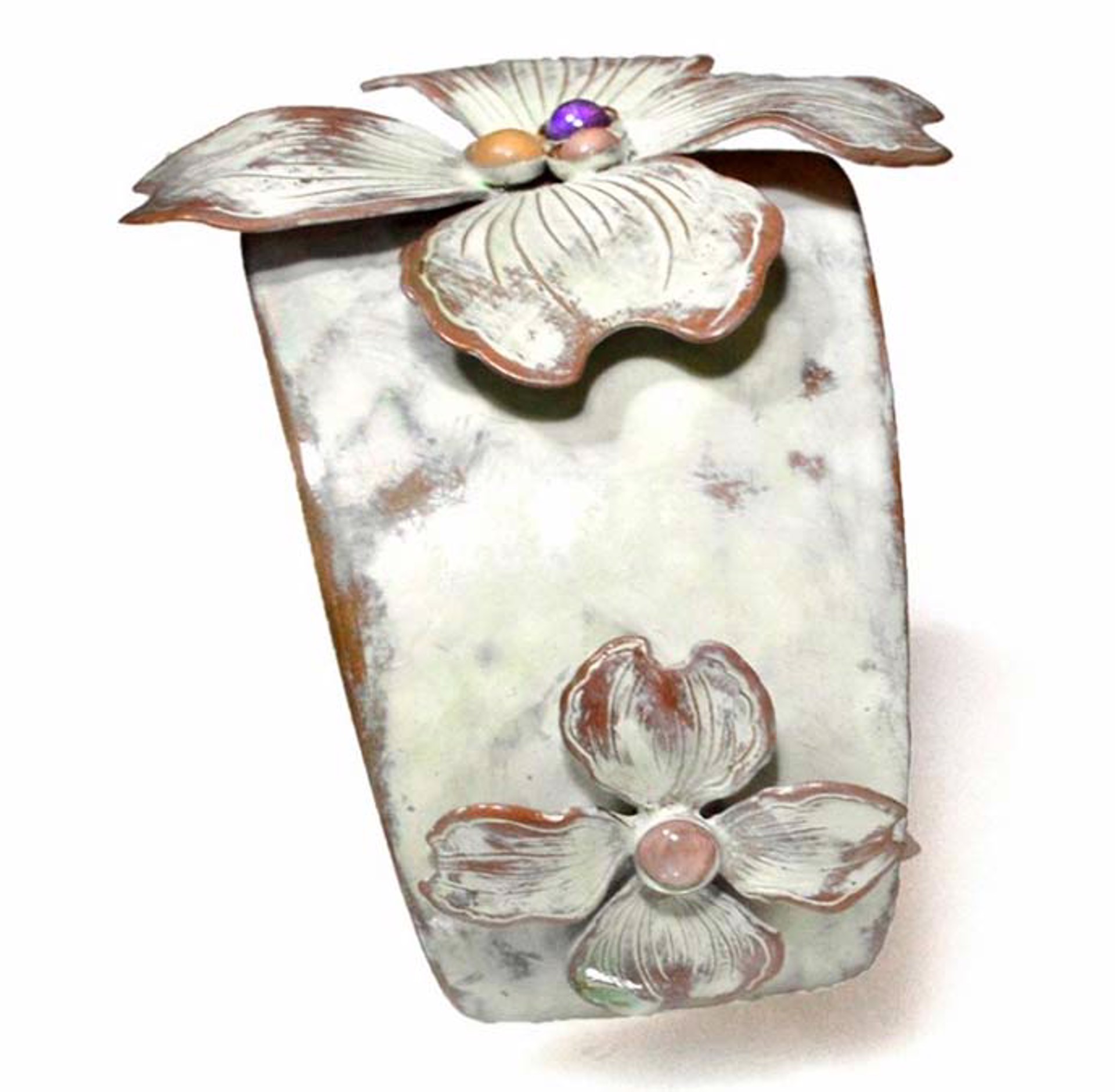 Dogwood Flowers Cuff by Elaine Coyne