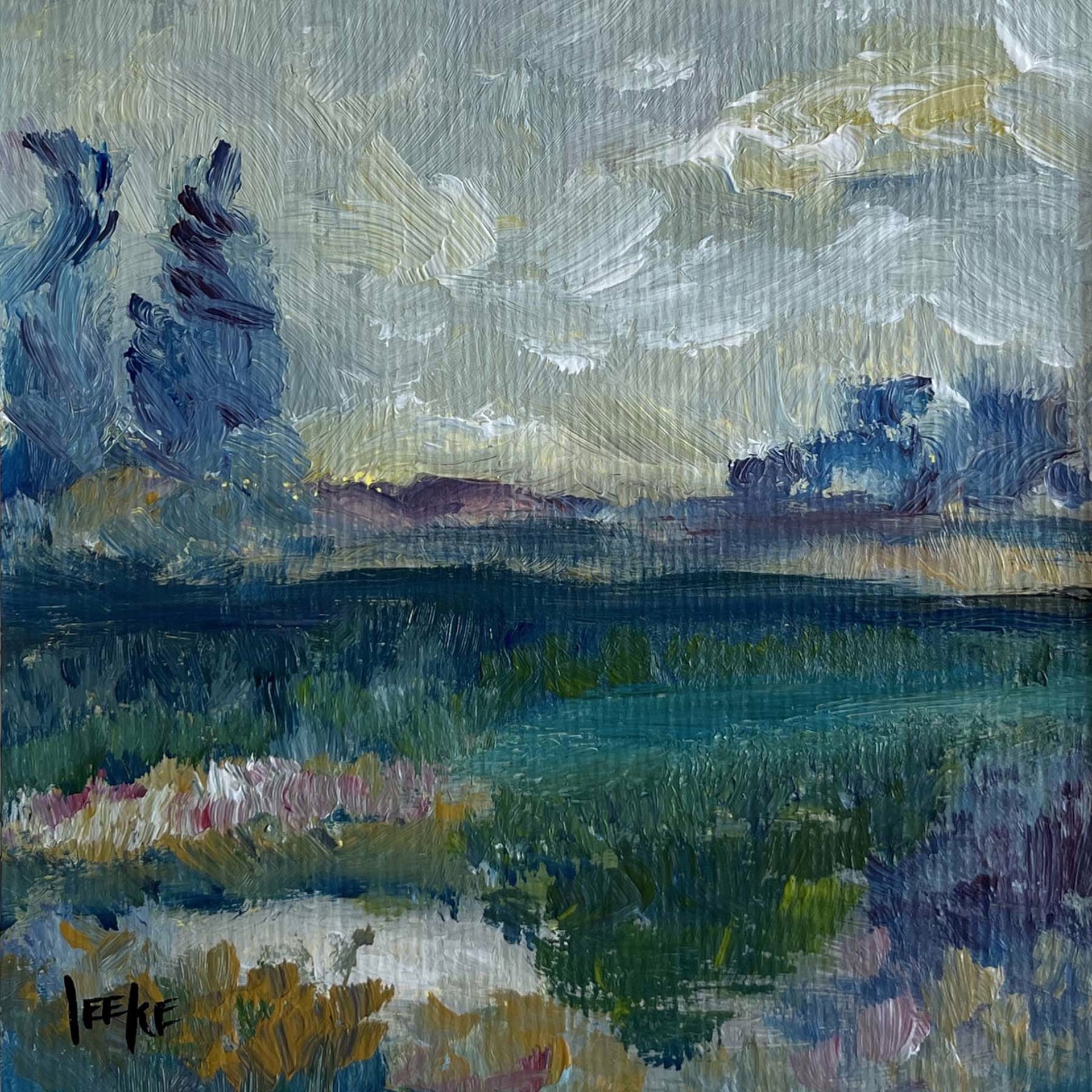 Lavender Brook by Alicia Leeke