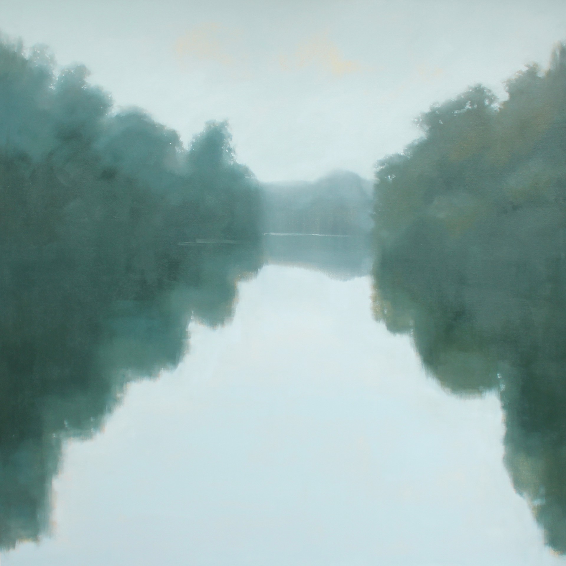 Summer River Morning by Megan Lightell