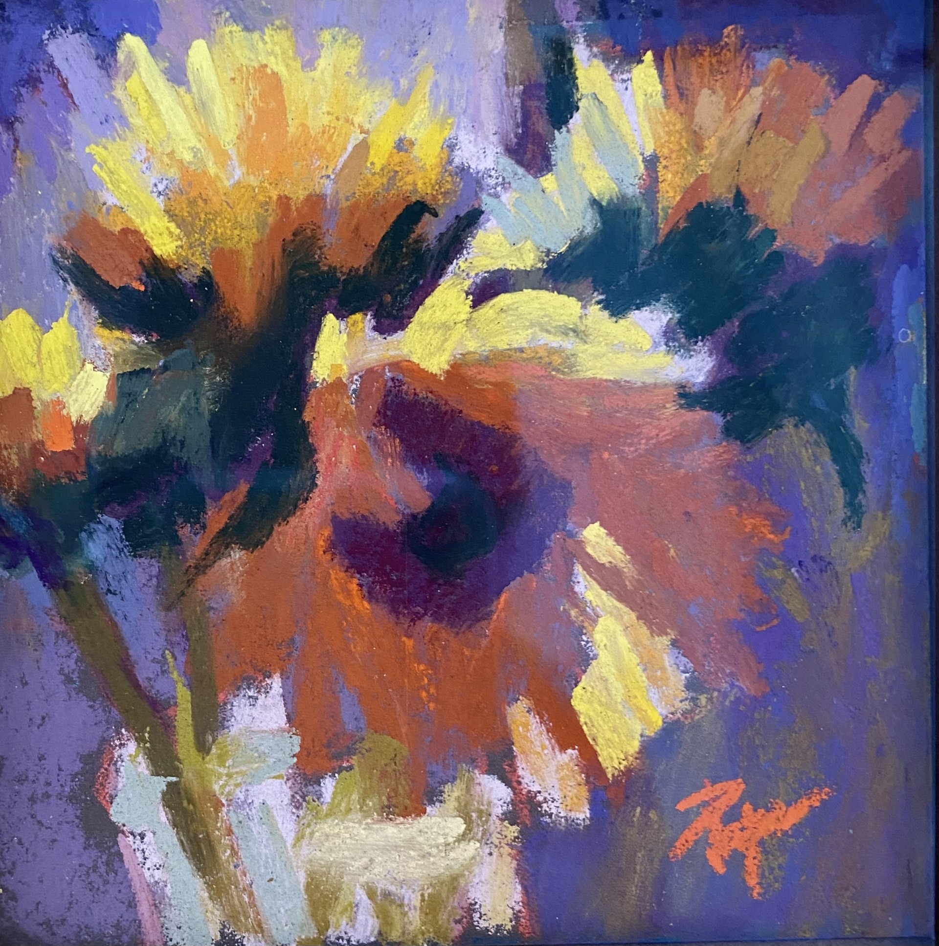 Sunflower Love I by Tammy Papa