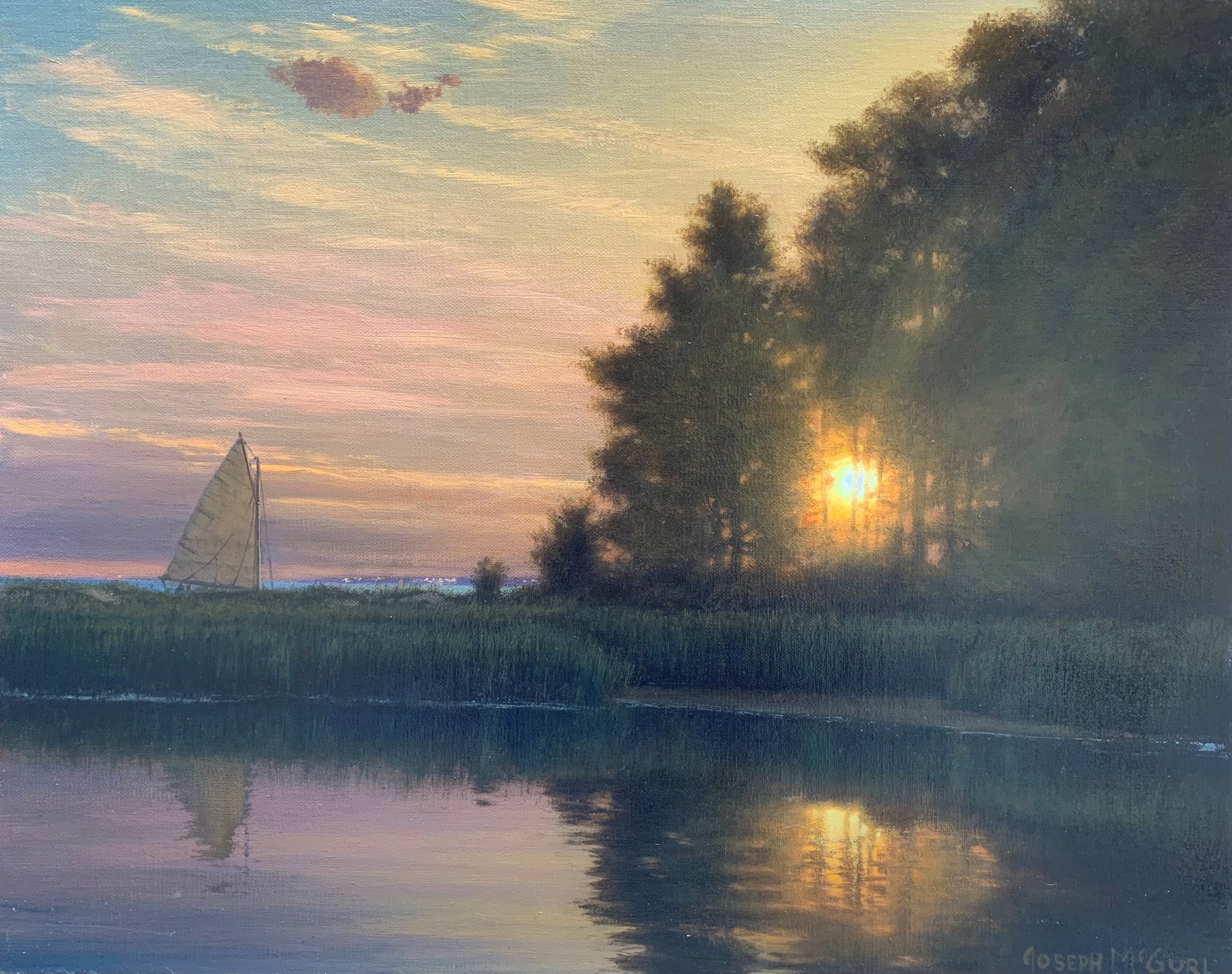 Light at Sunset by Joseph McGurl