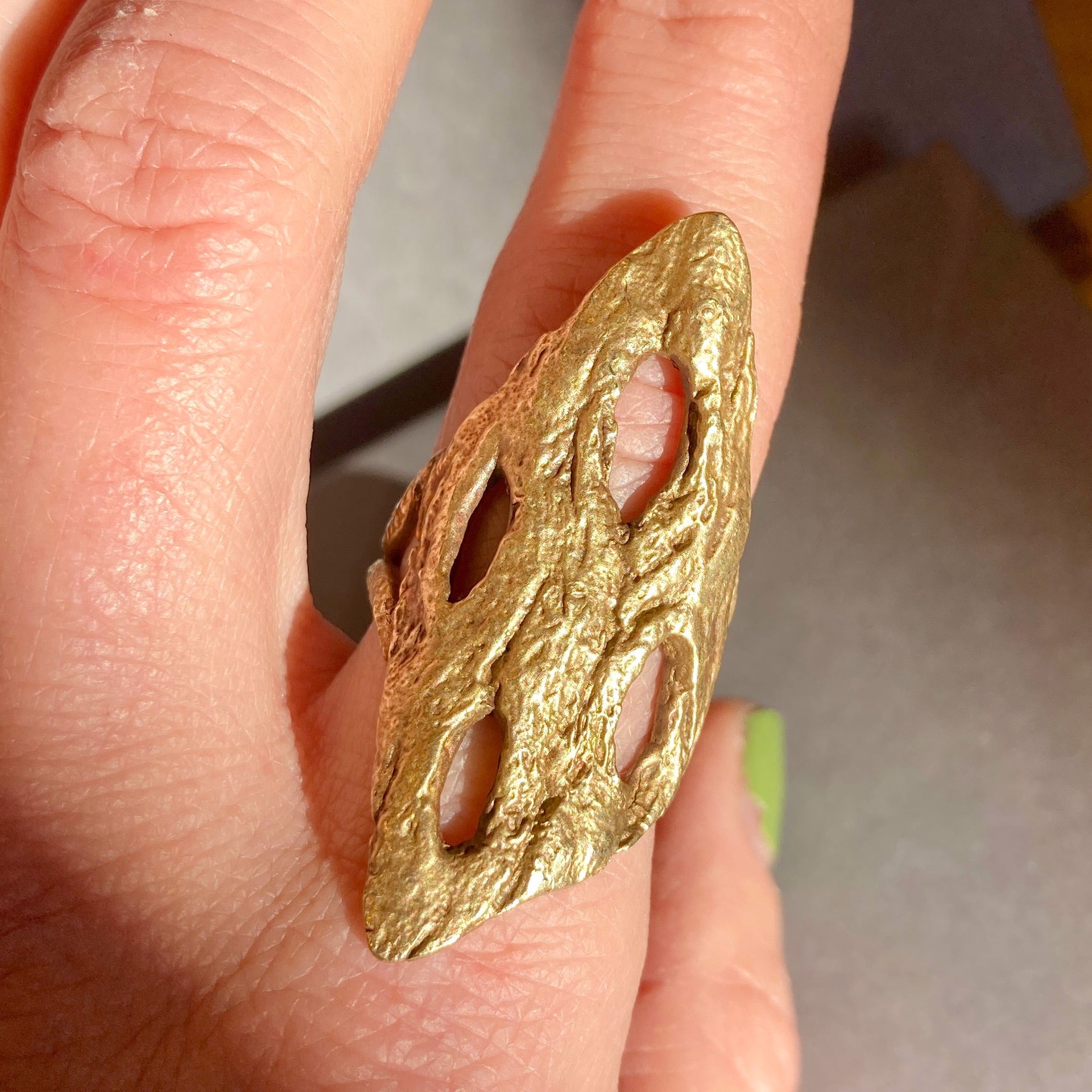 Cholla Cactus Ring by Clementine & Co. Jewelry