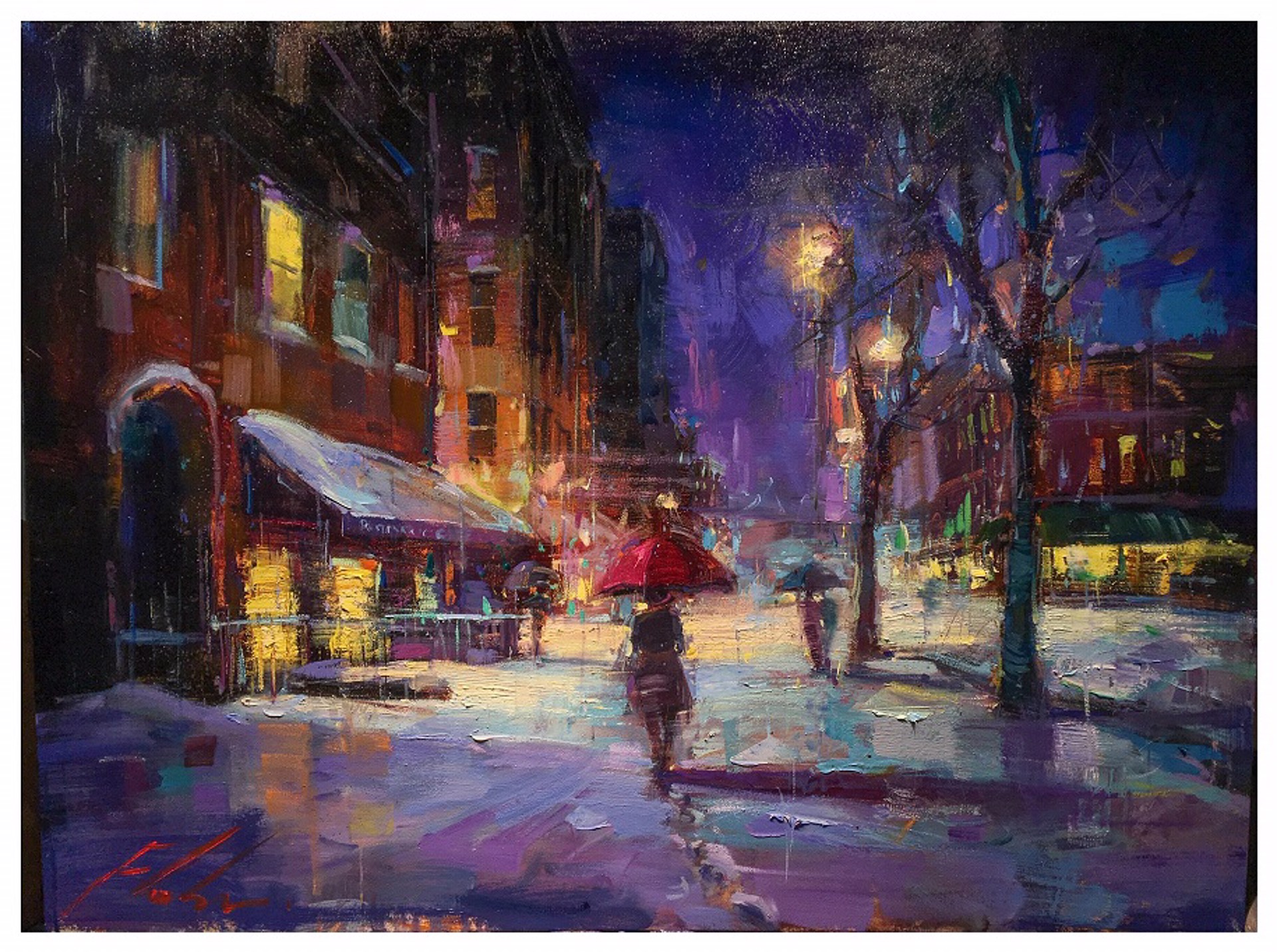 Winters Glow by Michael Flohr