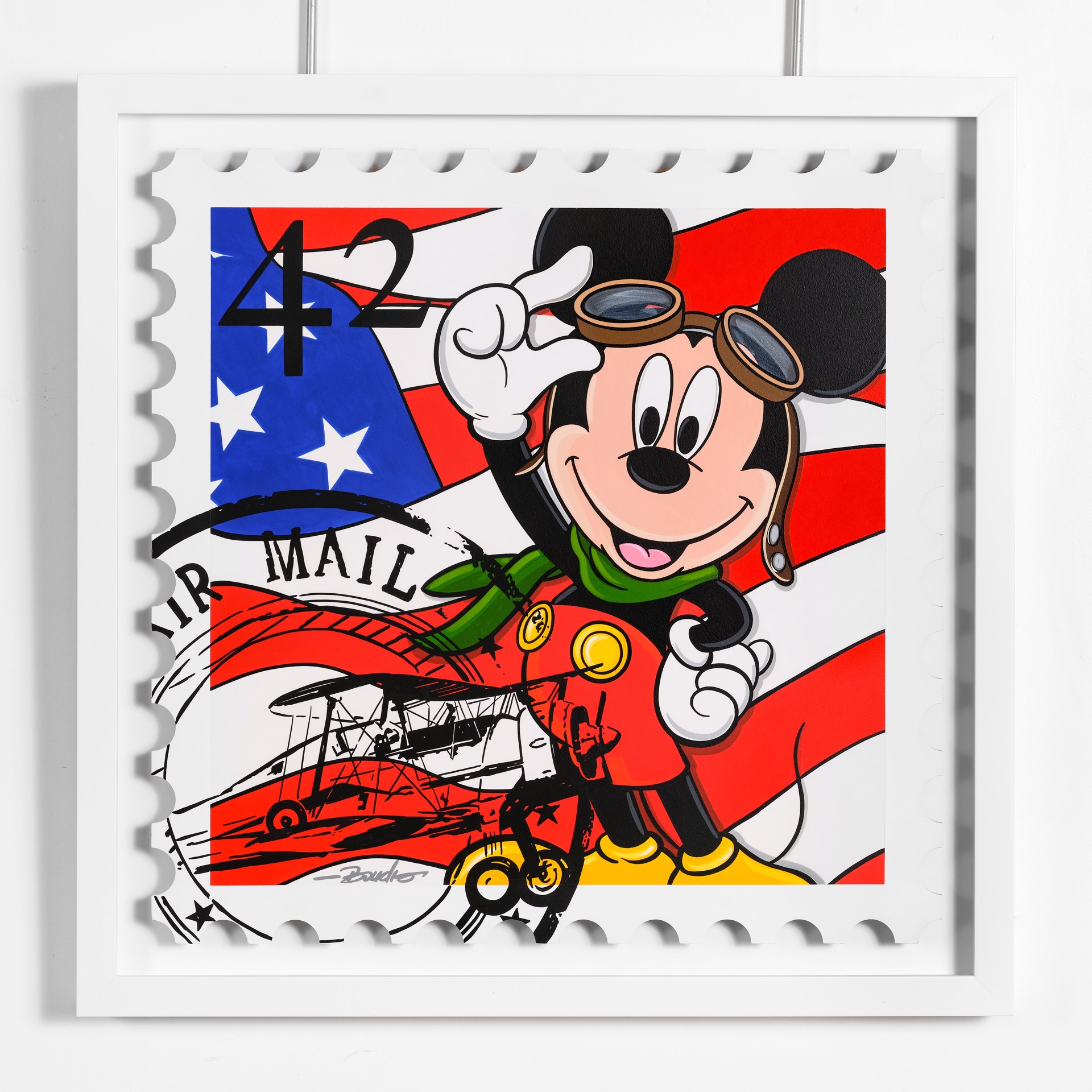 Mickey Air Mail by Boudro