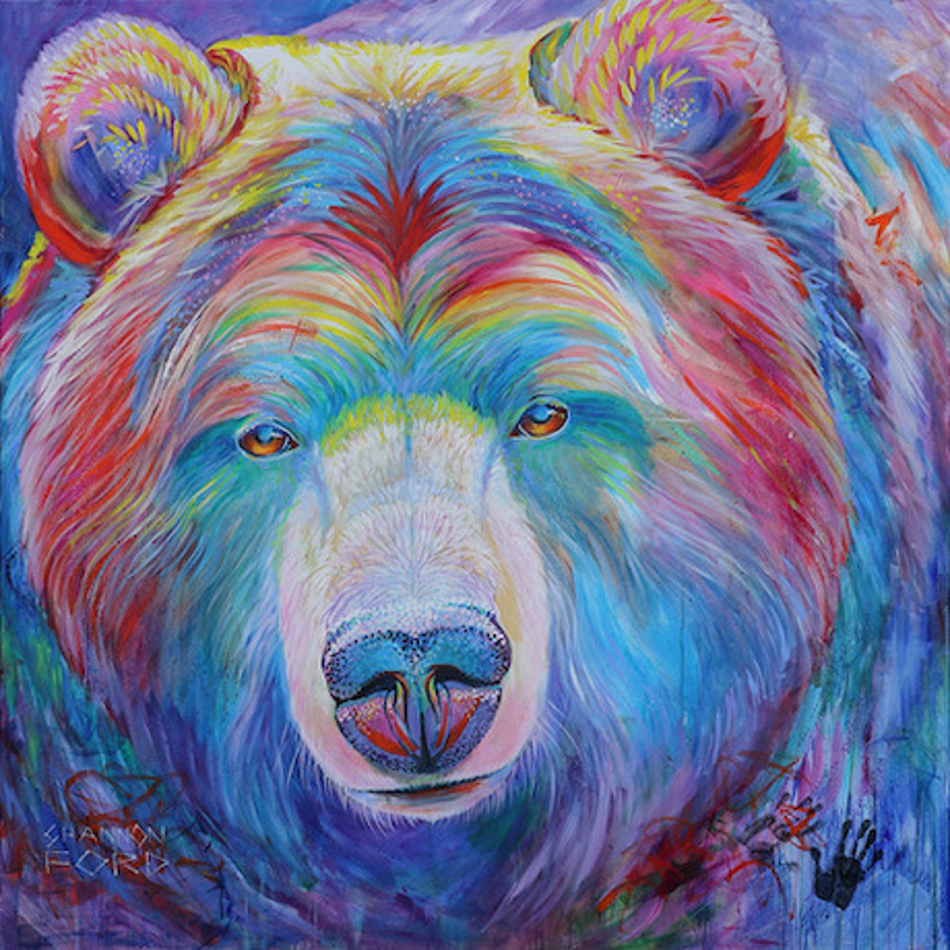 Bright Side Grizz by Shannon Ford