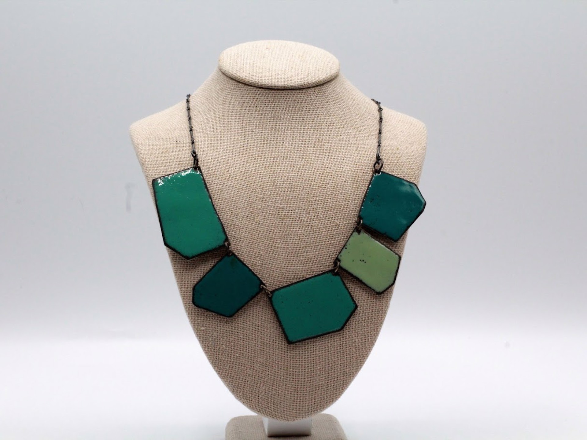 Tertiary Necklace - Turquoise by April Hale