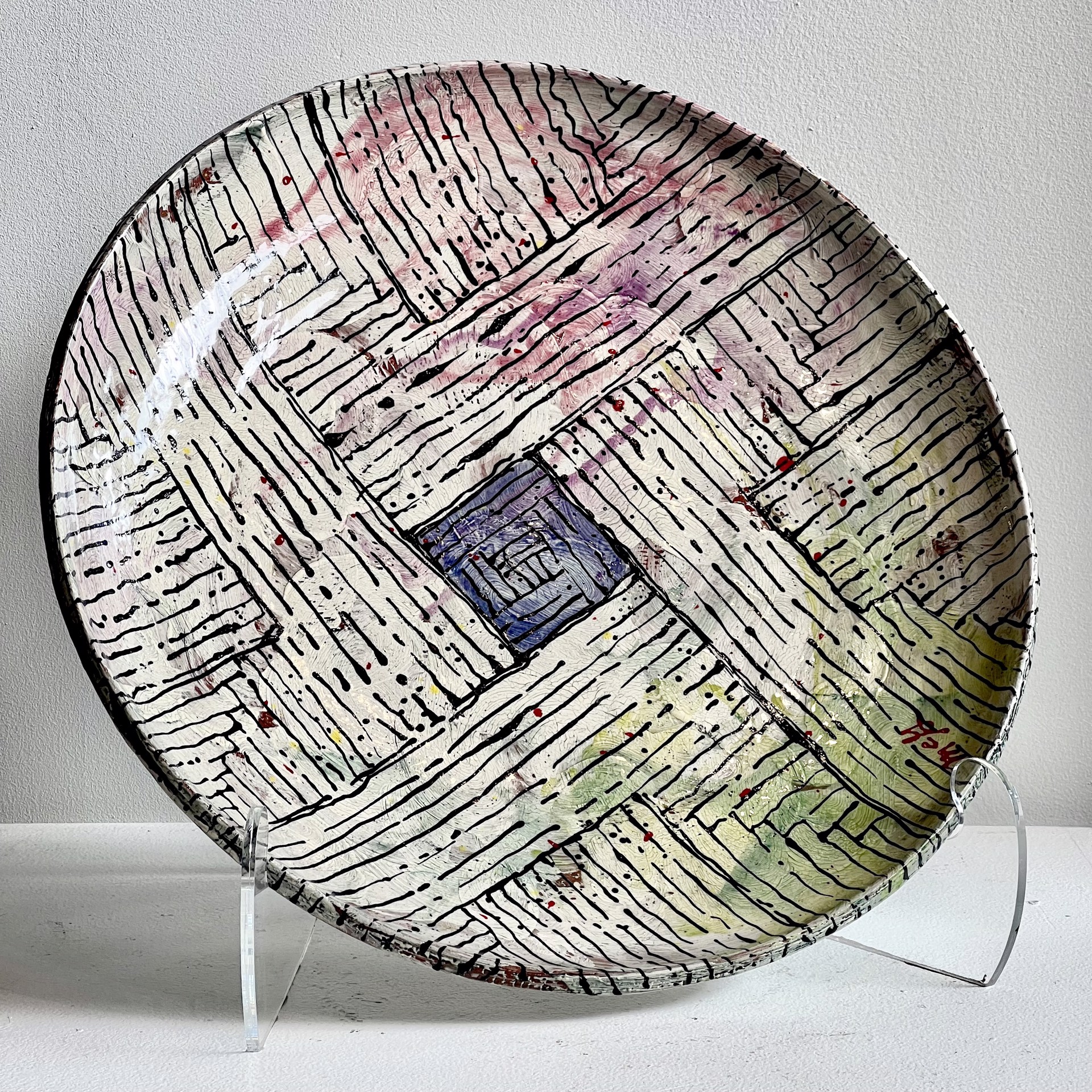 Large Platter by Susan McGilvrey