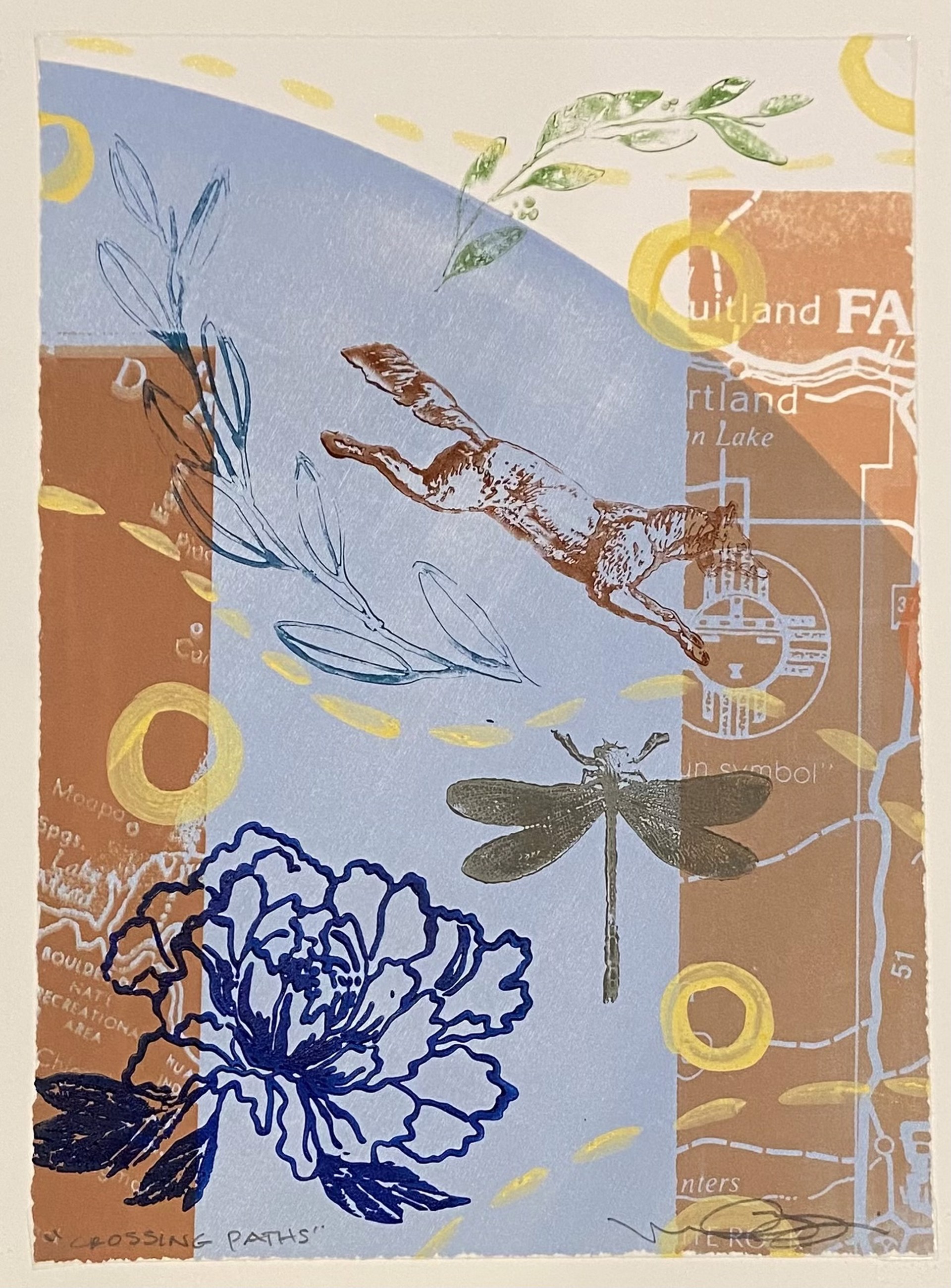Crossing Paths by Melanie A. Yazzie