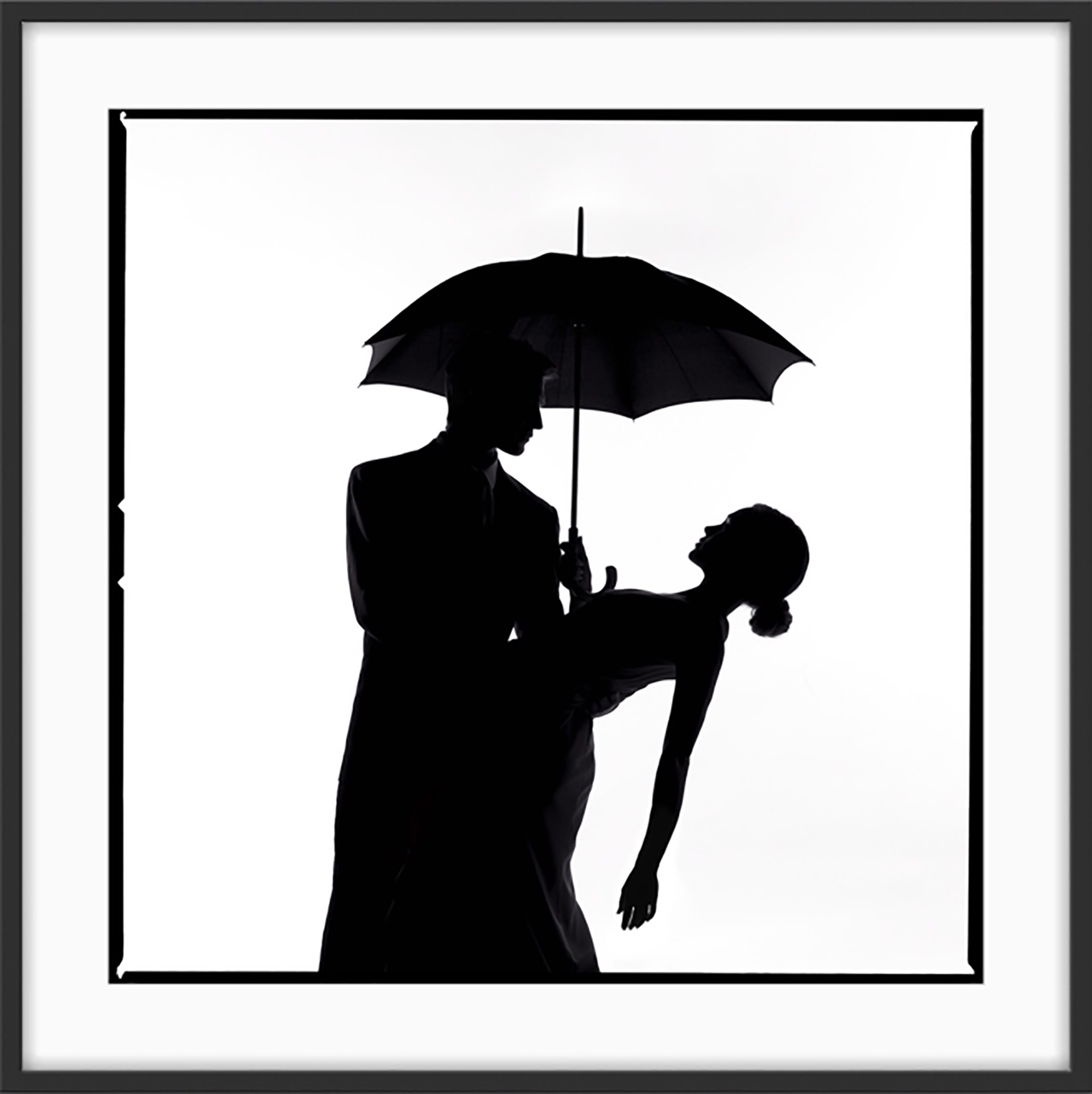 Umbrella Silhouette by Tyler Shields