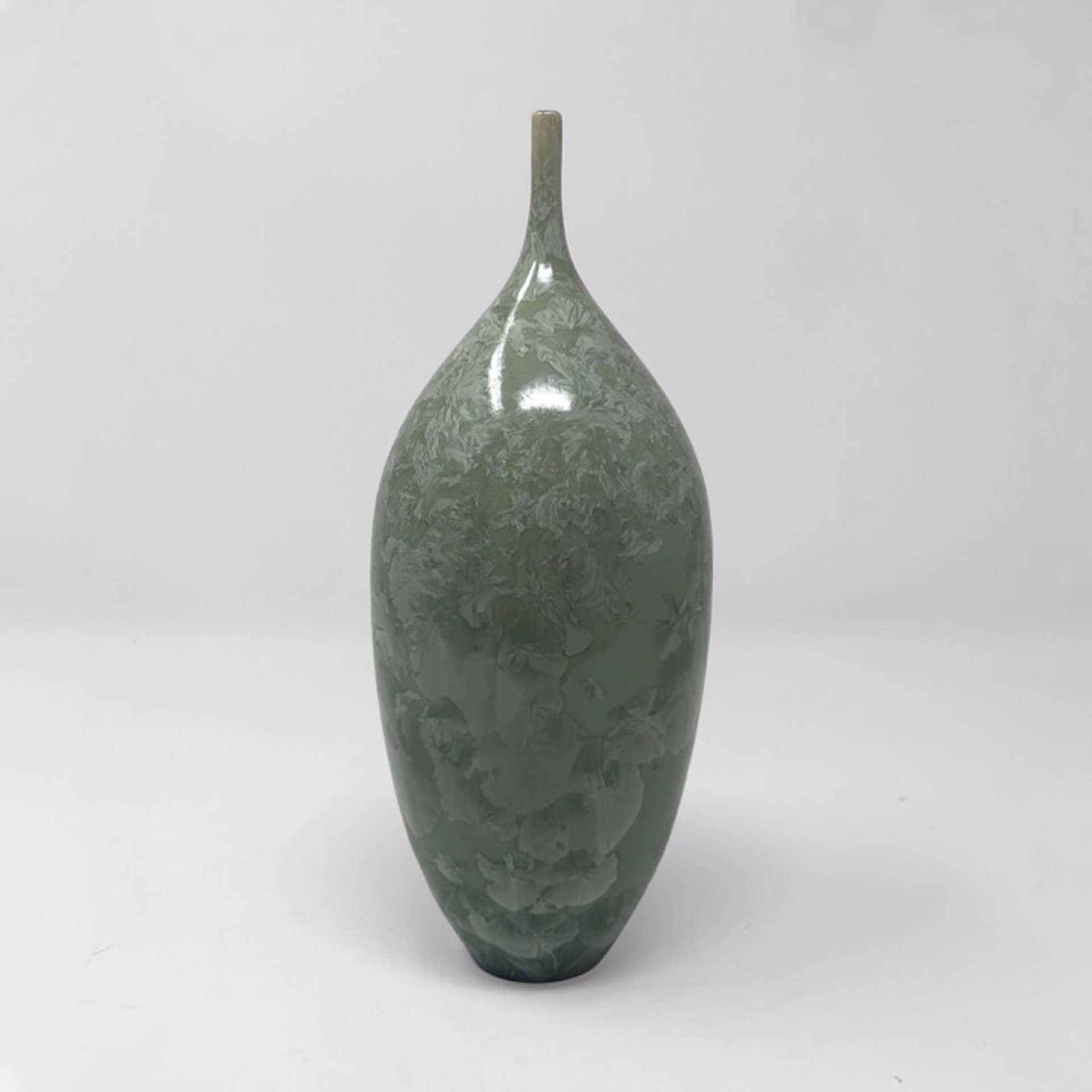 Sea Green Vase by Jim Keffer
