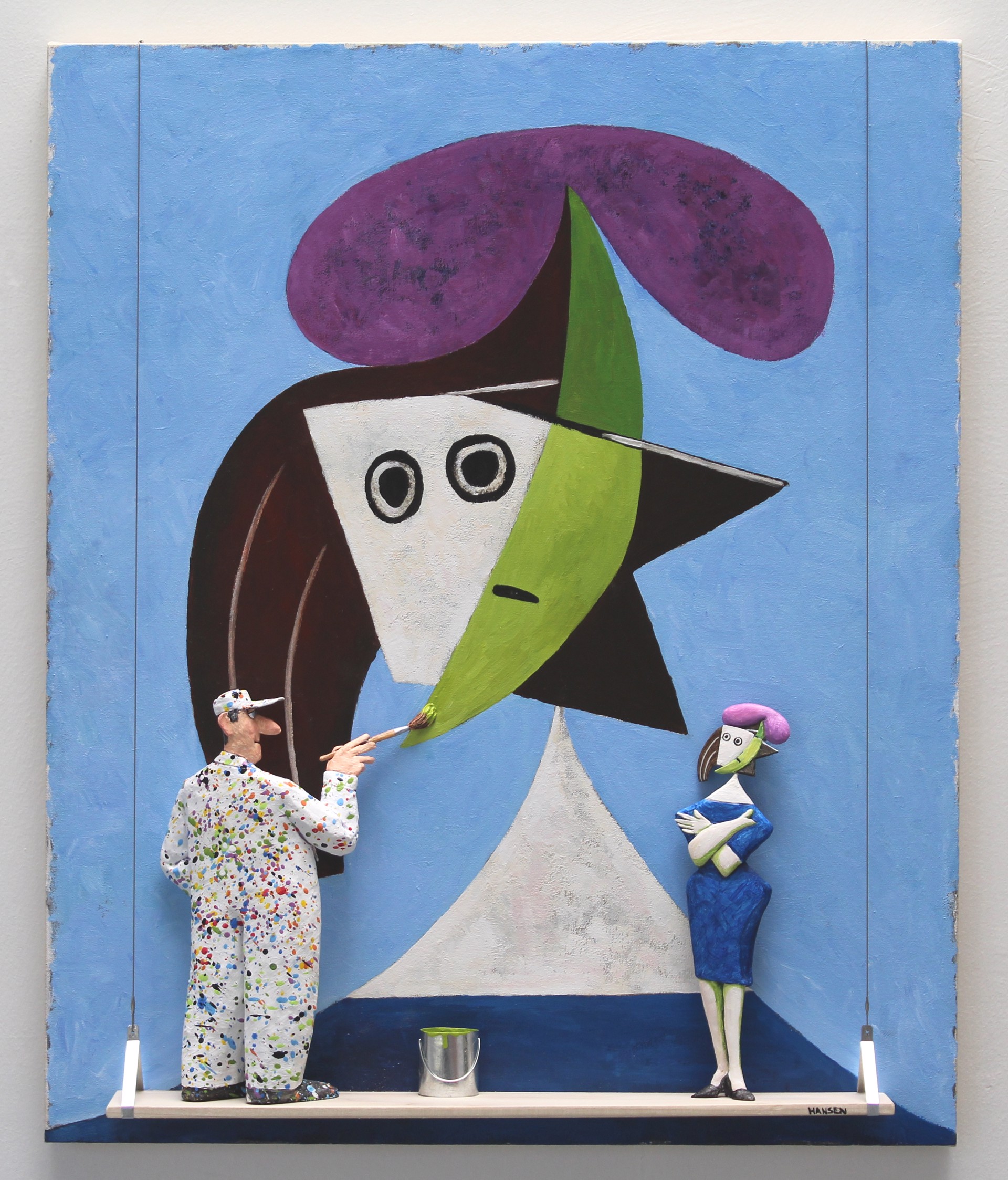 Woman with Hat (Olga) 1935 Pablo Picasso by Stephen Hansen