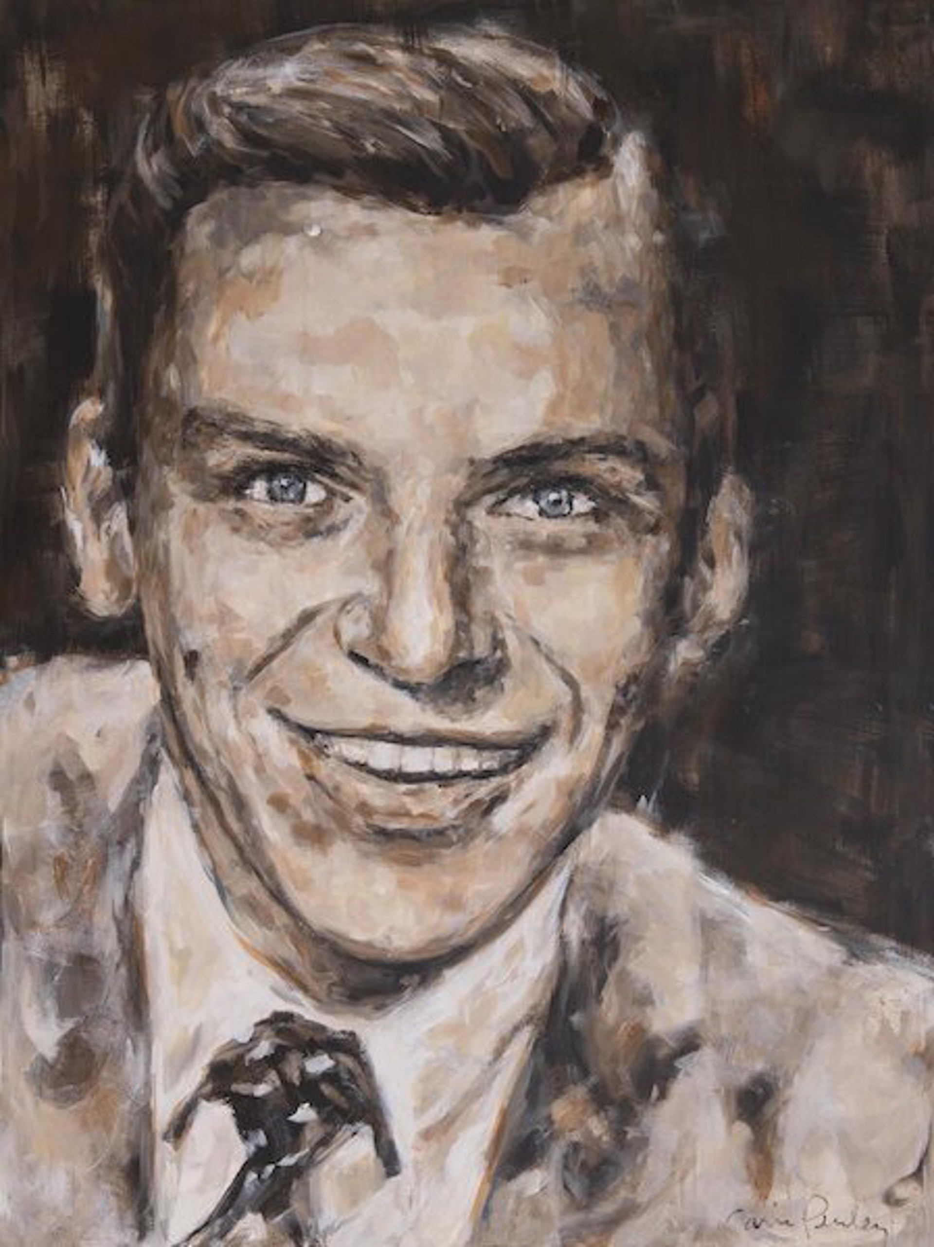 Frank Sinatra 18x14 Print 1 - Mailed by Carrie Penley